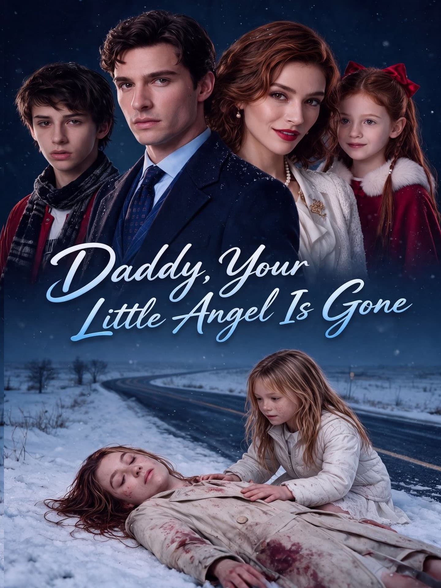 Official poster of Daddy, Your Little Angel Is Gone, as shown on GoodShort