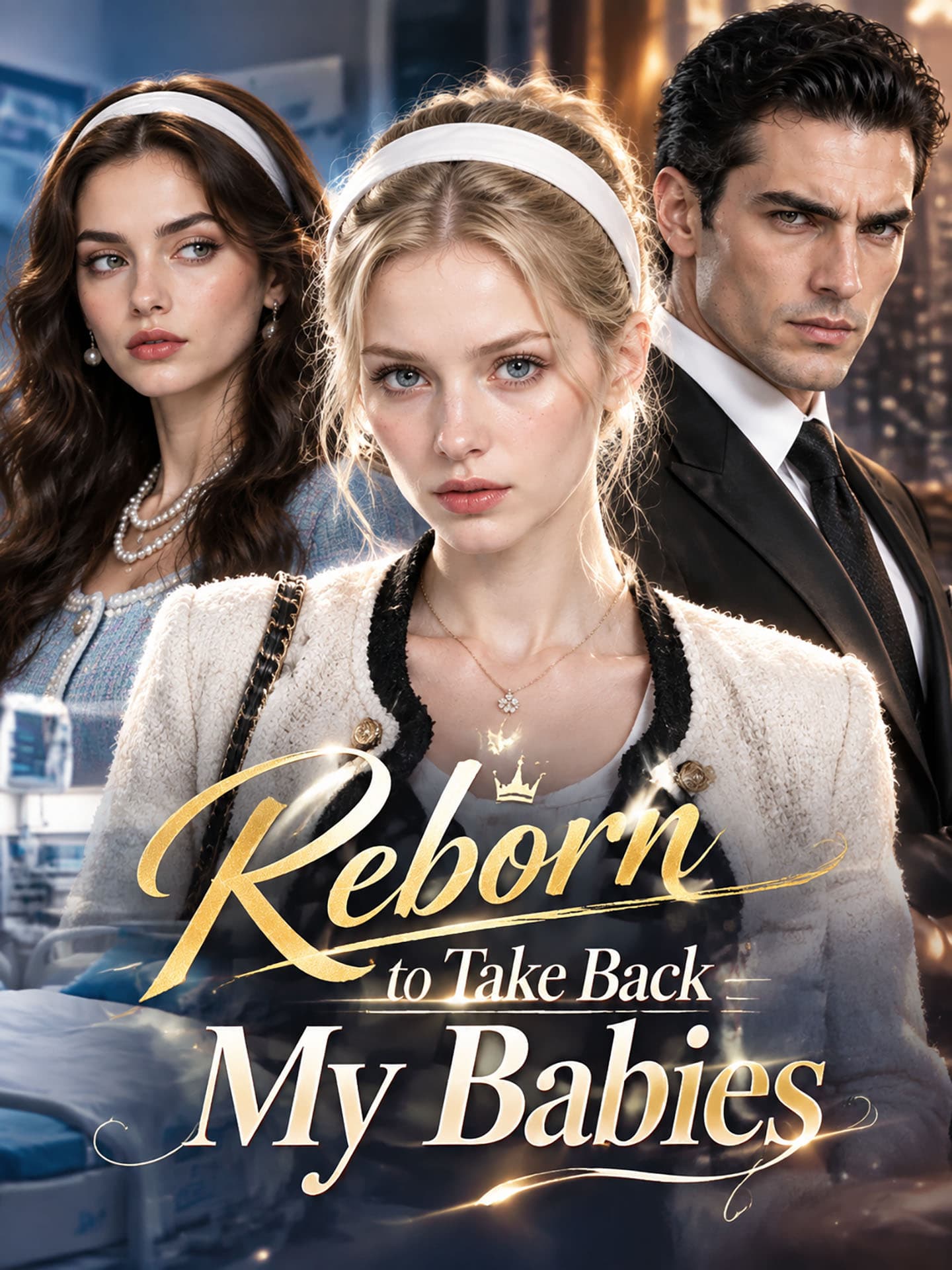 Official poster of Reborn to Take Back My Babies, as shown on GoodShort