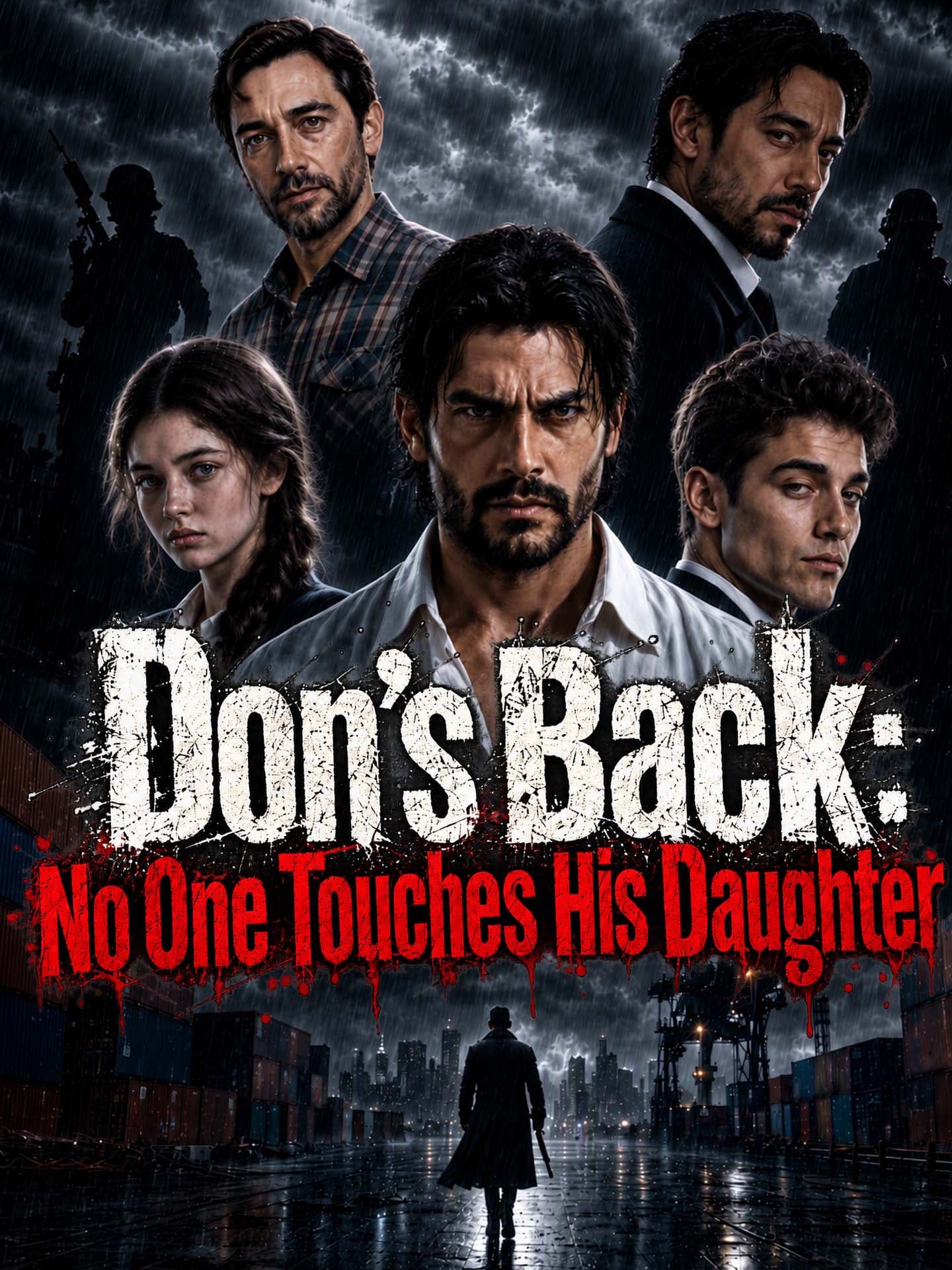 Official poster of Don's Back: No One Touches His Daughter, as shown on GoodShort