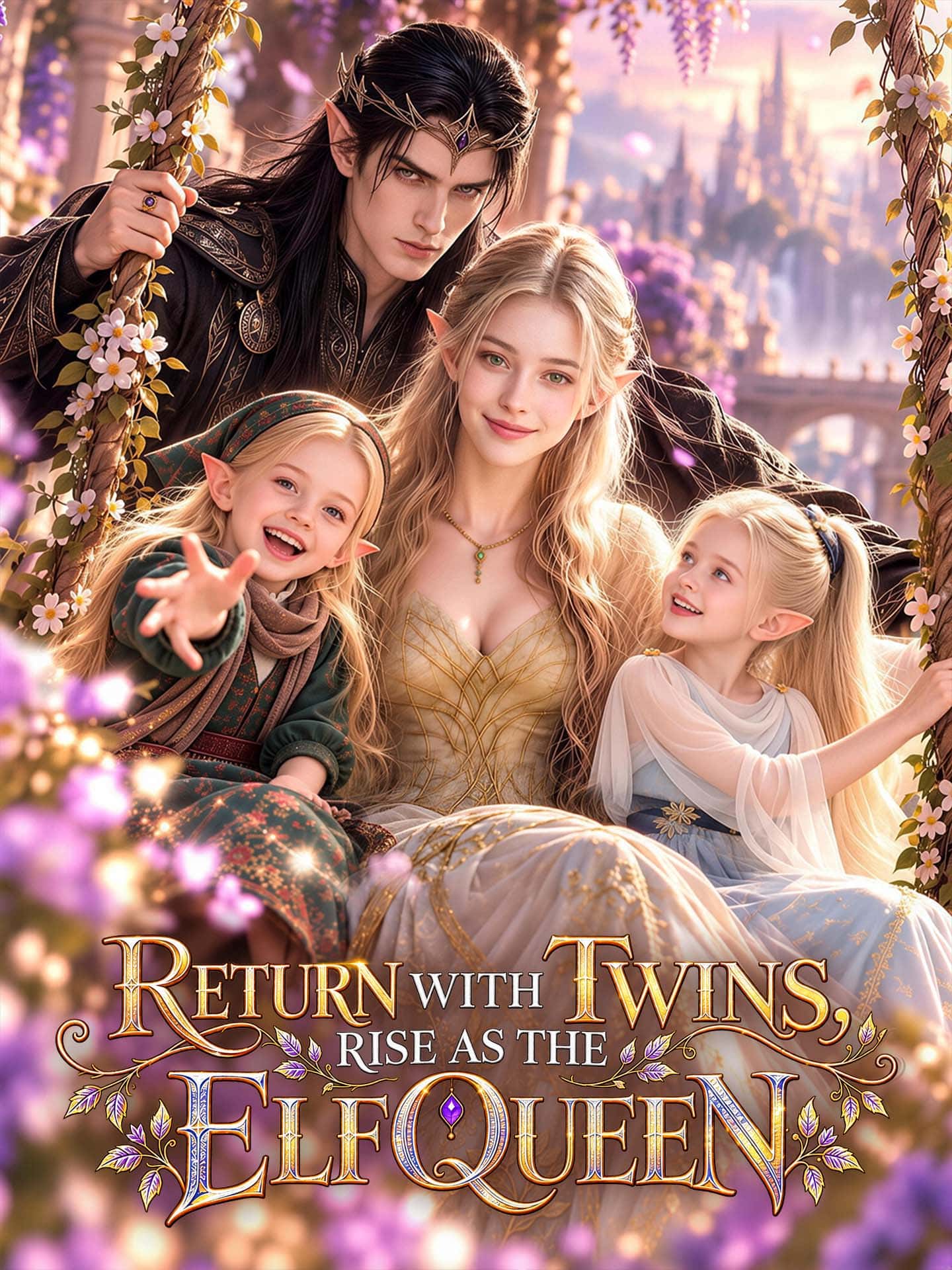 Poster of Return With Twins, Rise as the Elf Queen