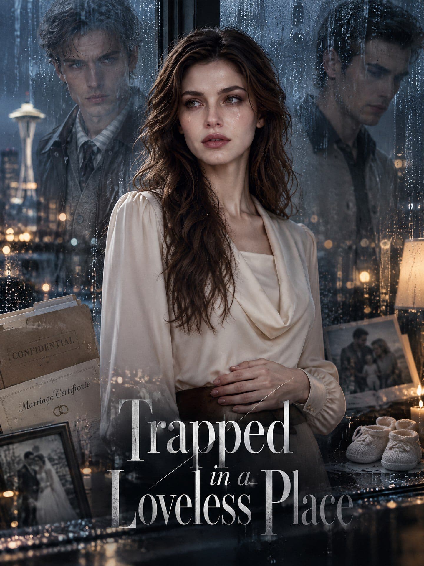 Official poster of Trapped in a Loveless Place, as shown on GoodShort