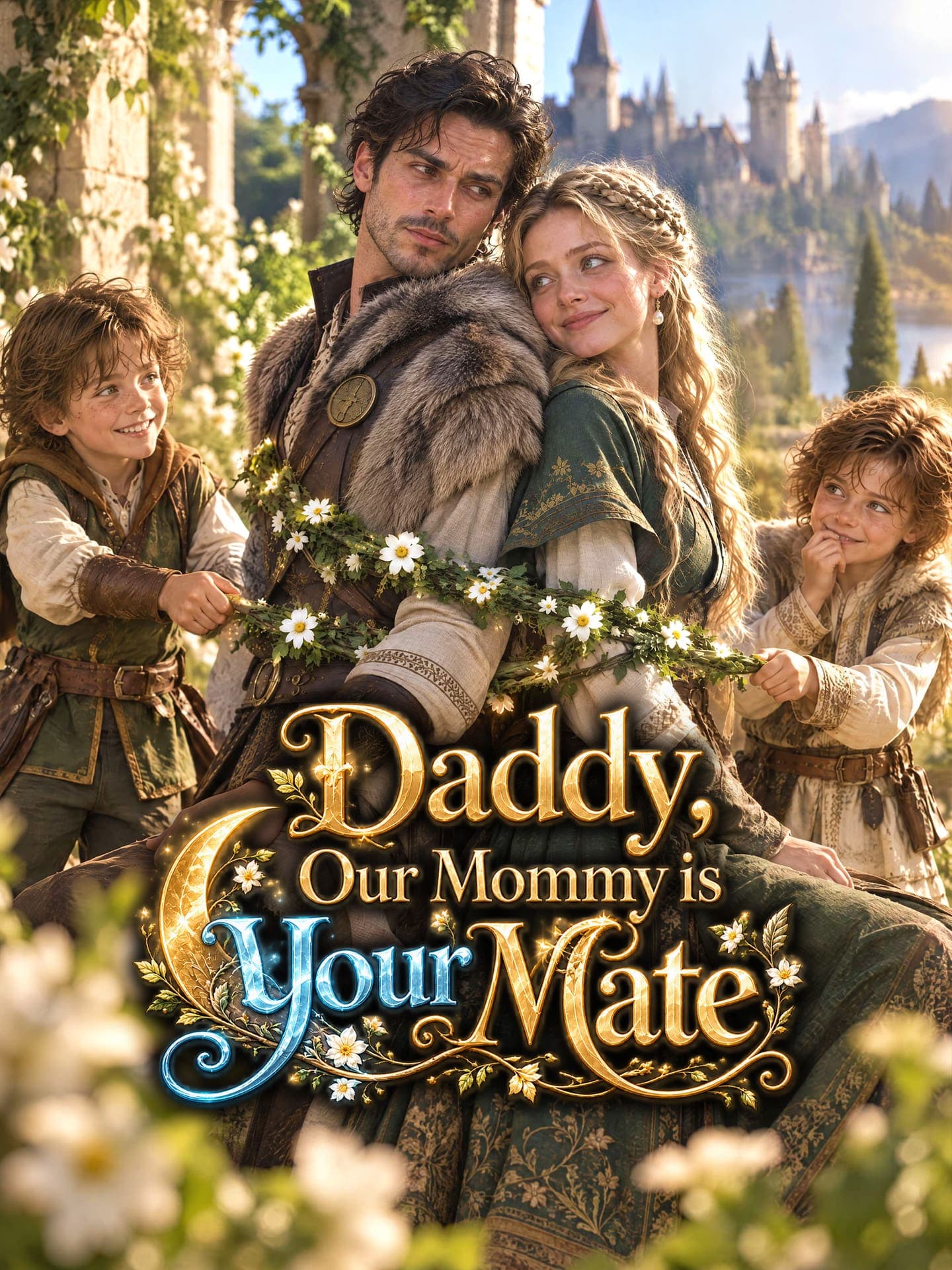 Official poster of Daddy, Our Mommy is Your Mate, as shown on GoodShort