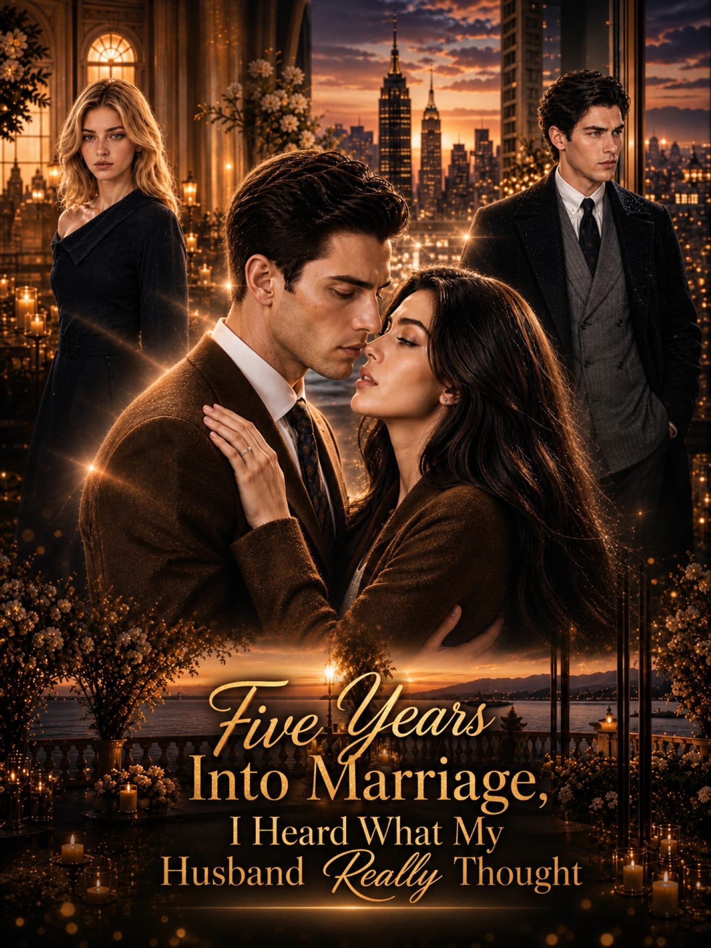 Official poster of Five Years Into Marriage, I Heard What My Husband Really Thought, as shown on GoodShort