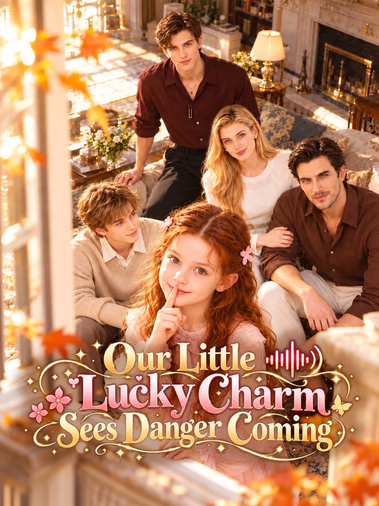 Official poster of Our Little Lucky Charm Sees Danger Coming, as shown on GoodShort