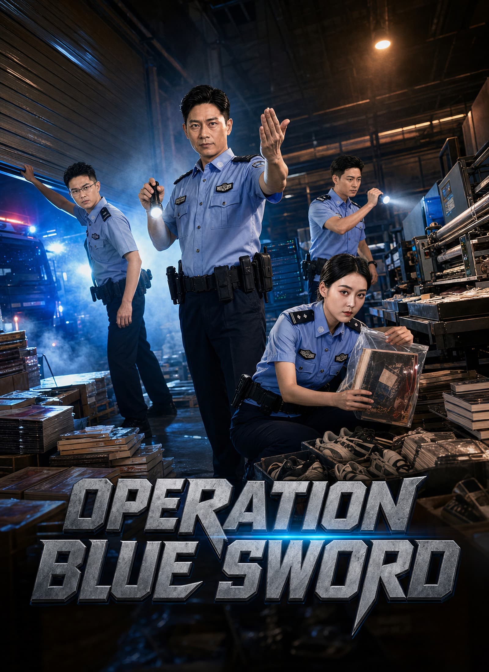 Official poster of Operation Blue Sword, as shown on StoryReel