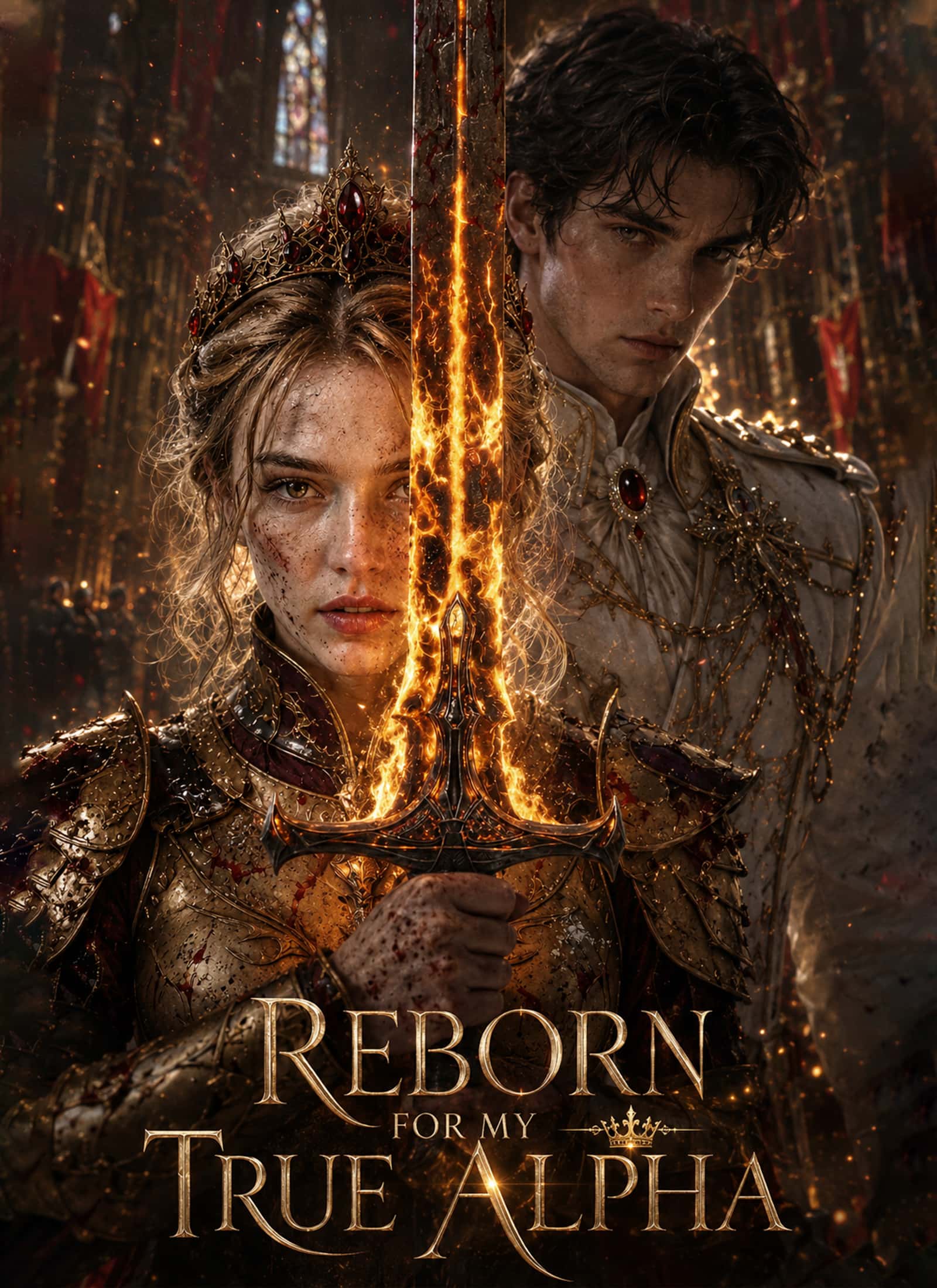 Poster of Reborn for My True Alpha