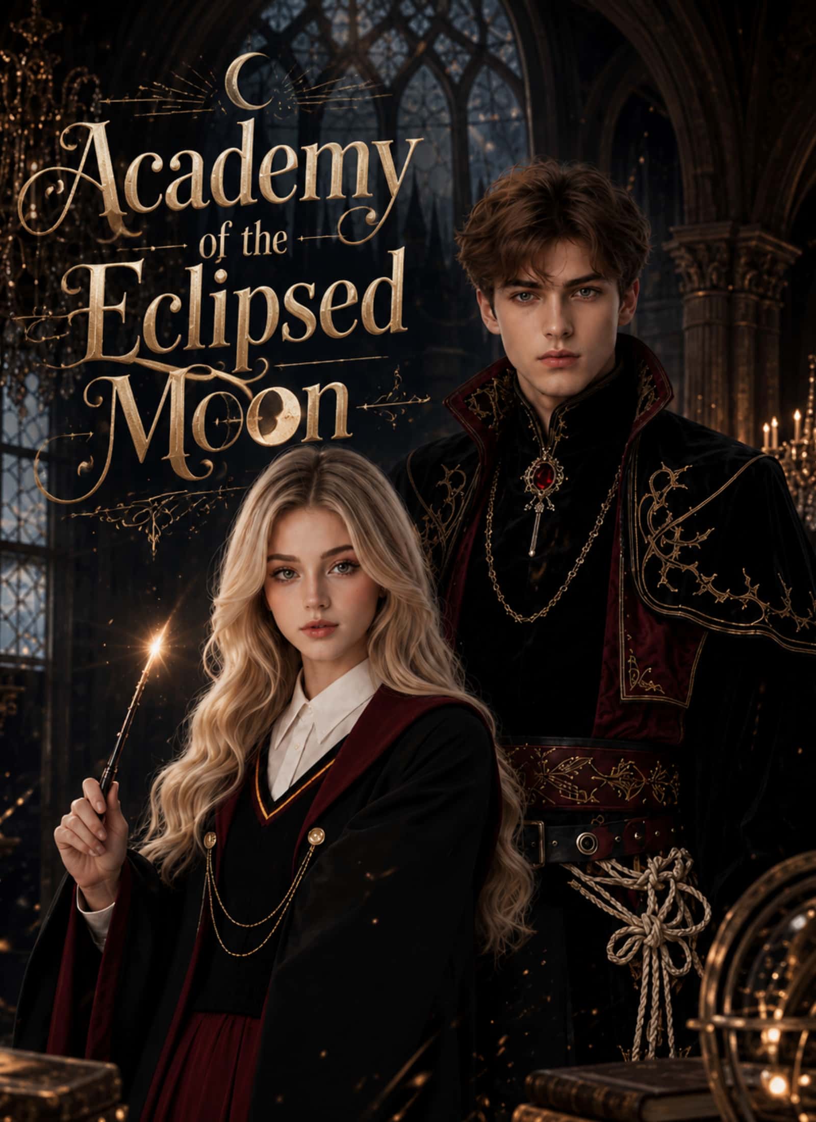 Poster of Academy of the Eclipsed Moon