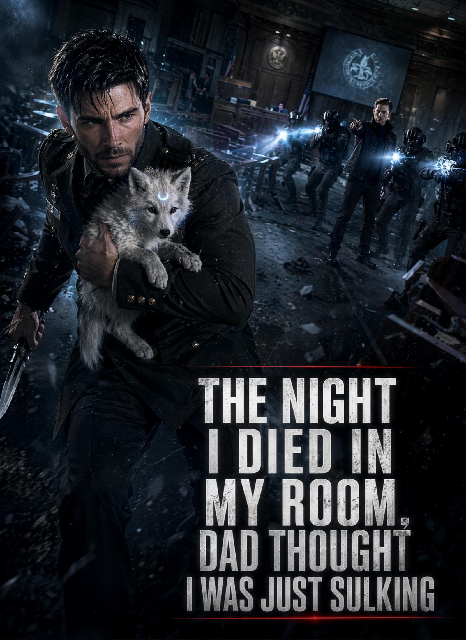 Official poster of The Night I Died in My Room, Dad Thought I Was Just Sulking, as shown on StoryReel
