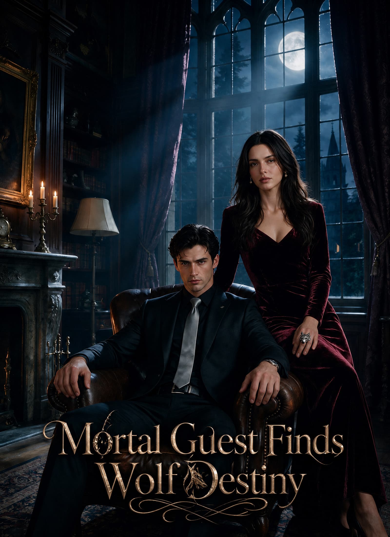 Official poster of Mortal Guest Finds Wolf Destiny, as shown on StoryReel