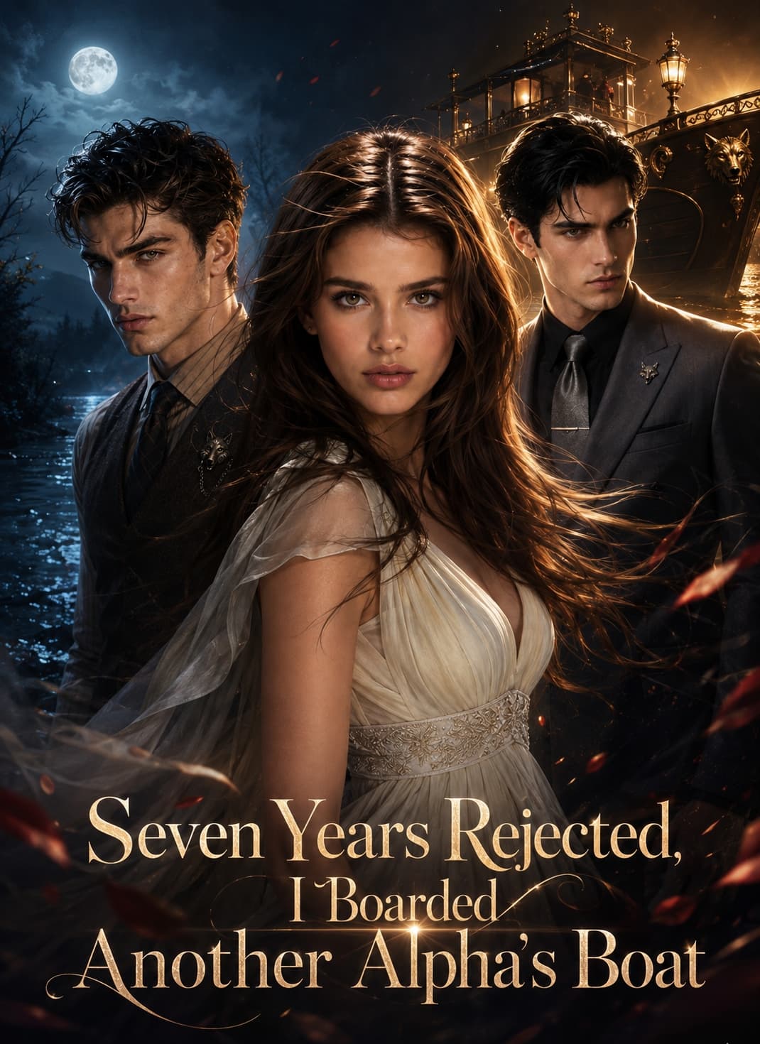 Official poster of Seven Years Rejected, I Boarded Another Alpha's Boat, as shown on StoryReel