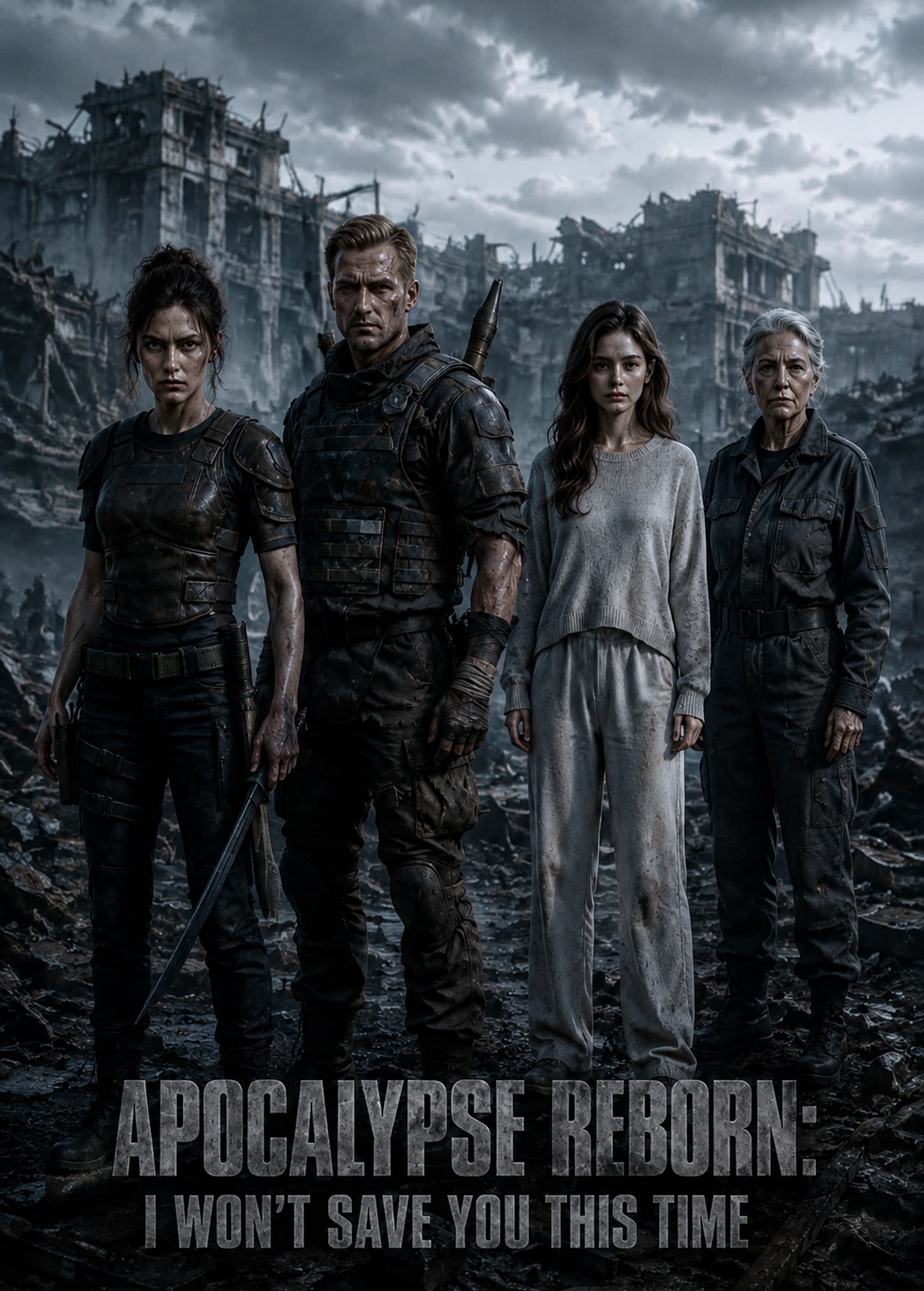Official poster of Apocalypse Reborn: I Won't Save You This Time, as shown on StoryReel