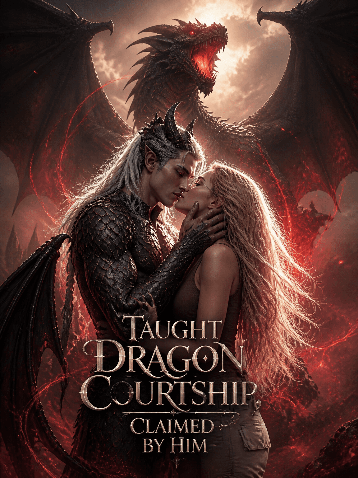 Poster of I Taught the Primordial Dragon to Court, But He Locked Me as His Mate