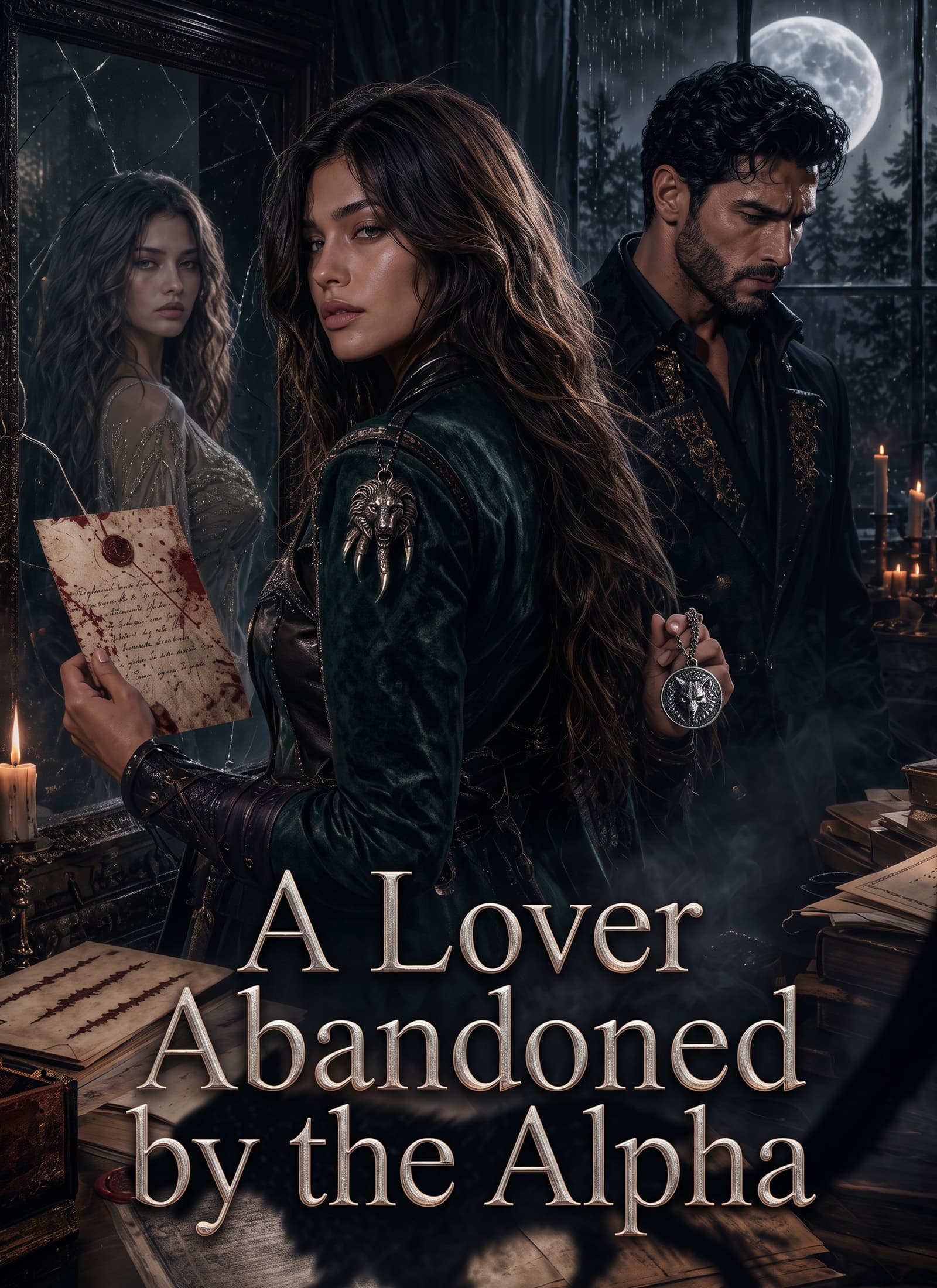 Official poster of A lover abandoned by the Alpha, as shown on StoryReel