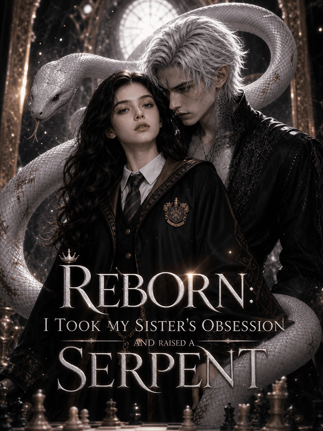 Official poster of Reborn:I Took My Sister's Obsession and Raised a Serpent, as shown on StoryReel