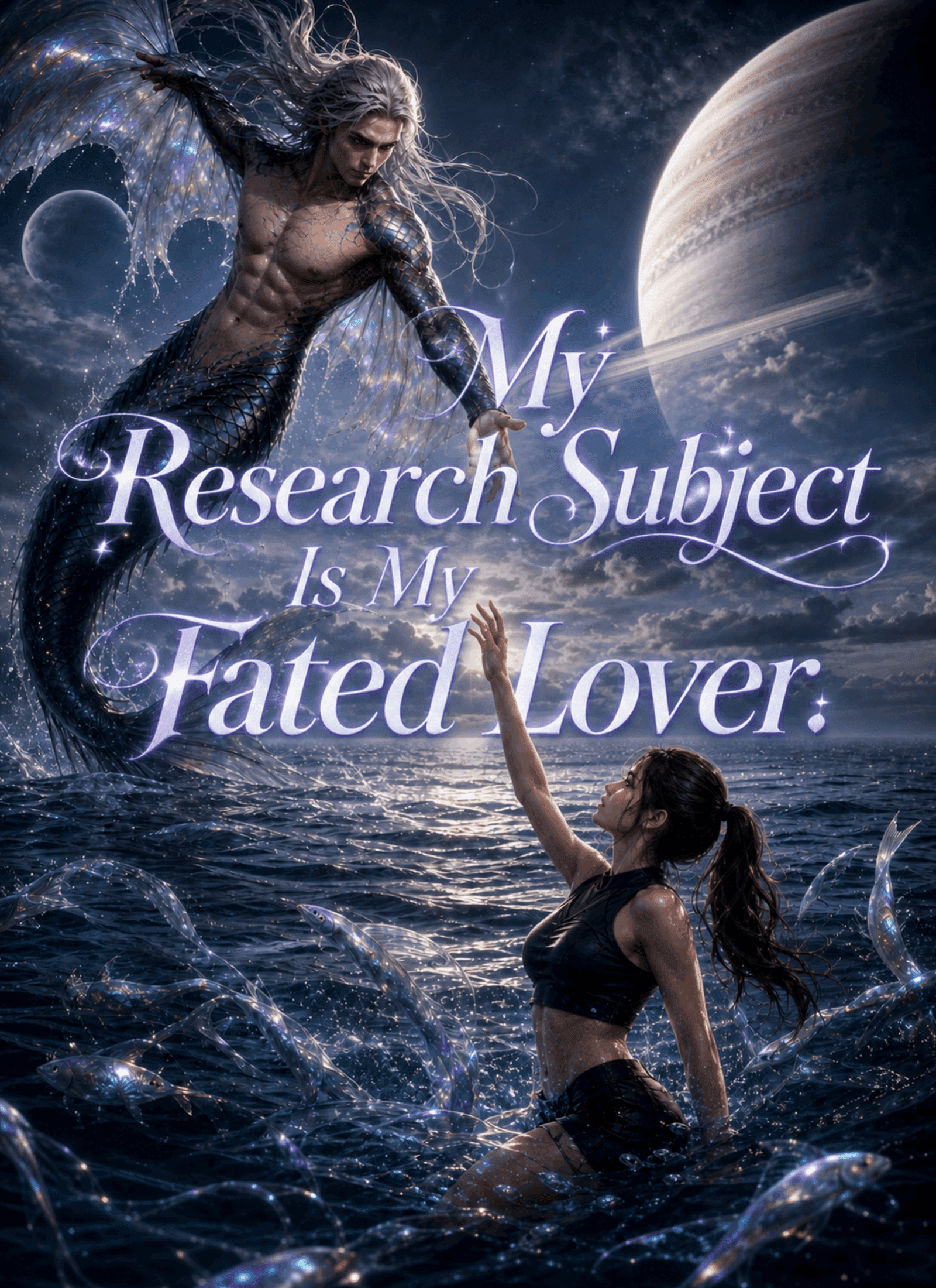 Official poster of My Research Subject Is My Fated Lover, as shown on StoryReel