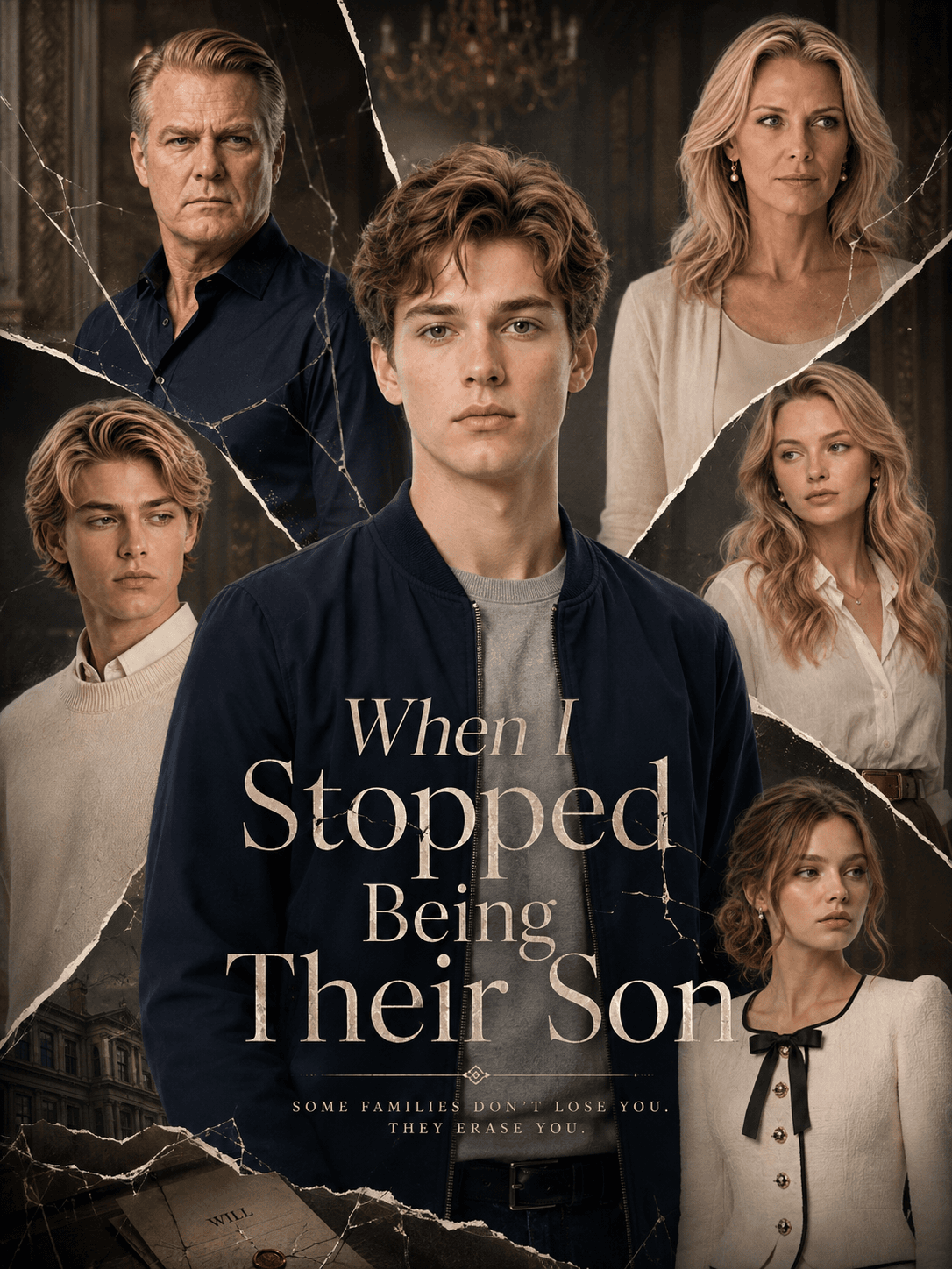 Official poster of When I Stopped Being Their Son, as shown on StoryReel