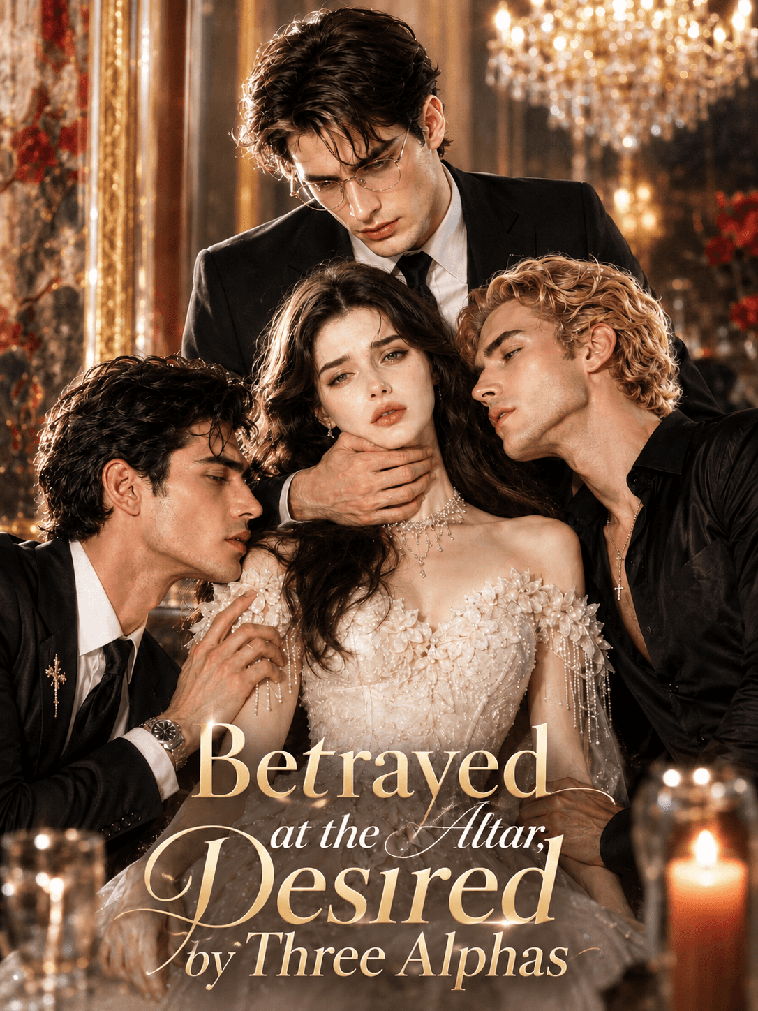 Poster of Betrayed at the Altar, Desired by Three Alphas