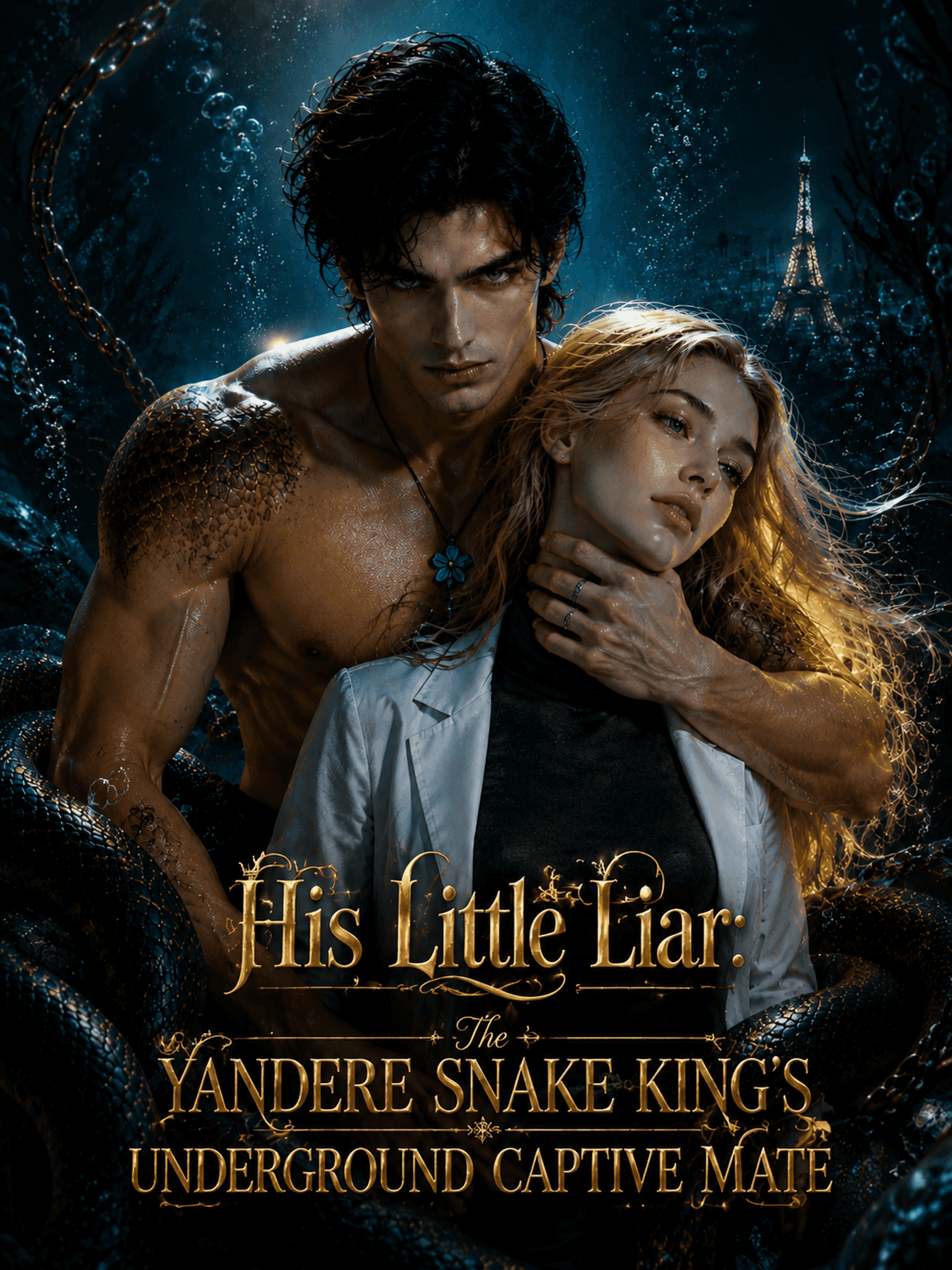 Poster of His Little Liar: The Yandere Snake King's Underground Captive Mate