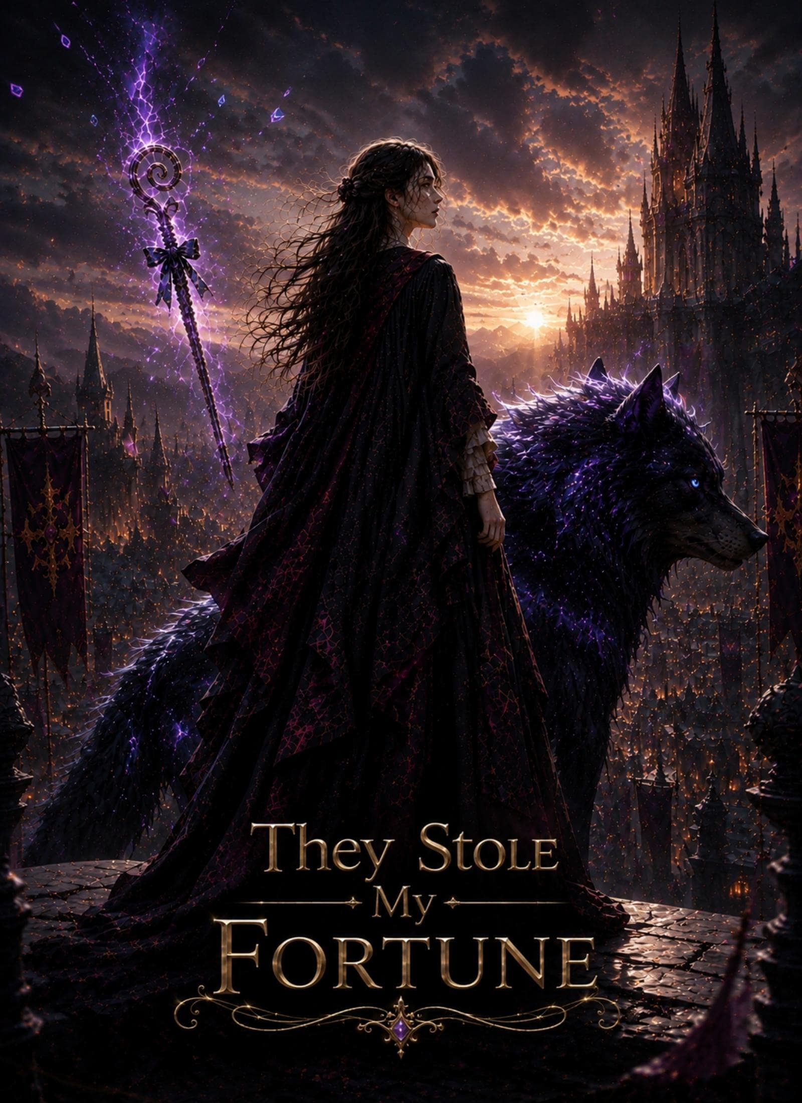 Official poster of They Stole My Fortune, as shown on StoryReel