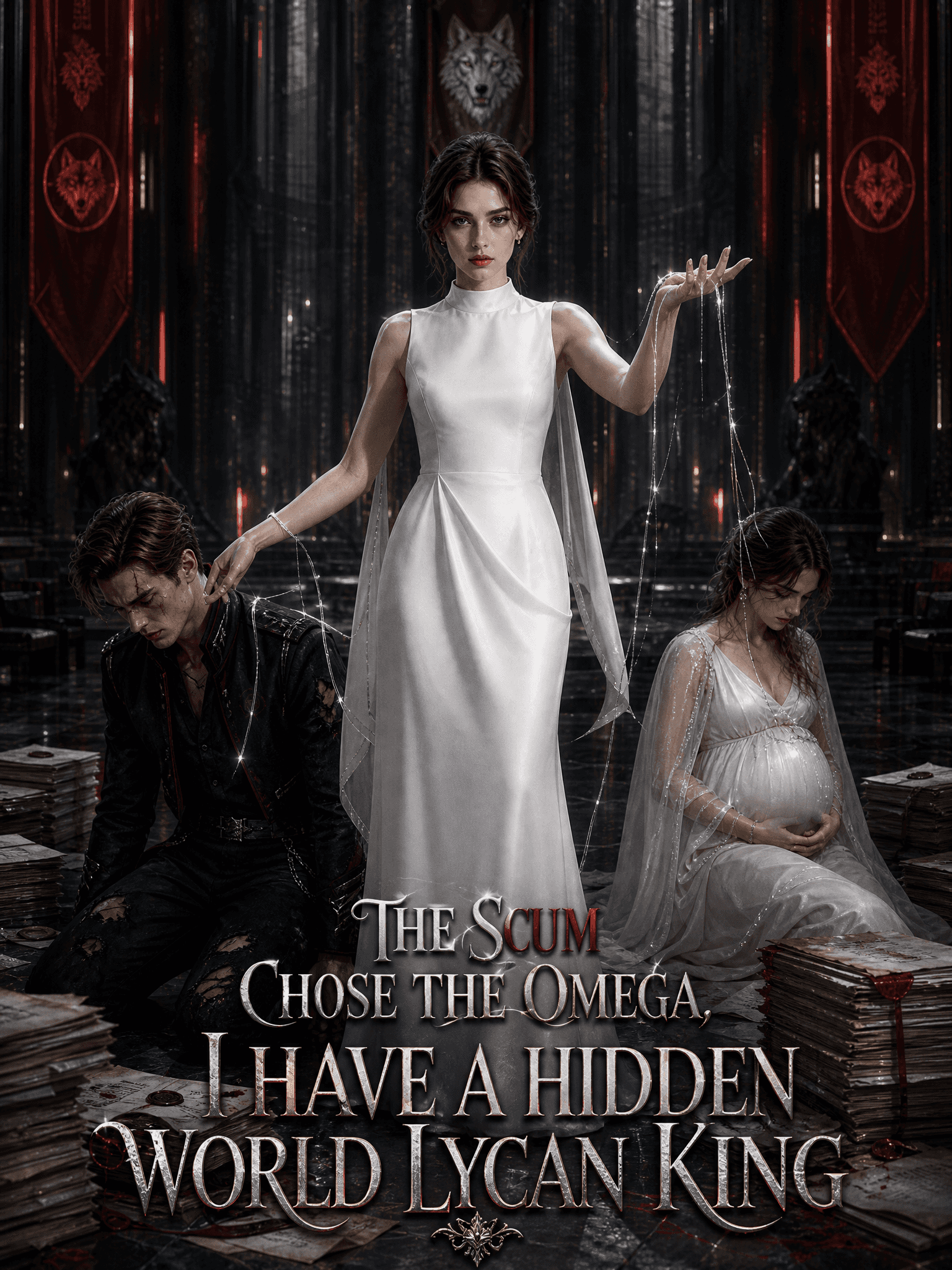 Poster of The Scum Chose The Omega,I Have A Hidden World Lycan King