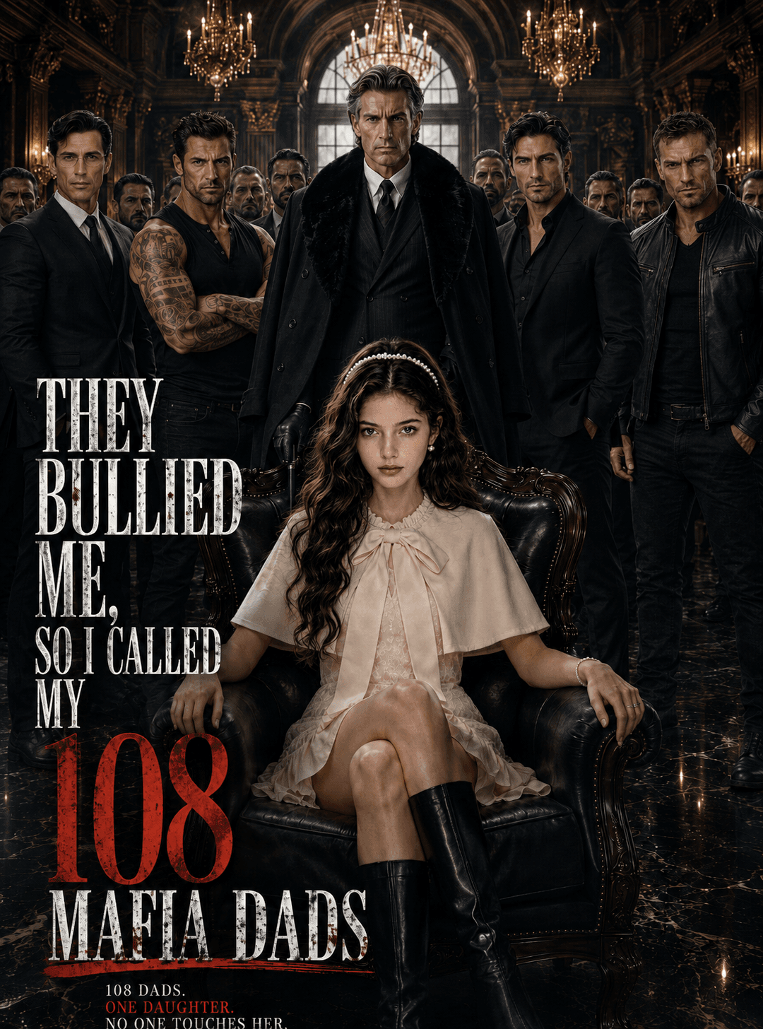 Official poster of They Bullied Me, So I Called My 108 Mafia Dads, as shown on StoryReel