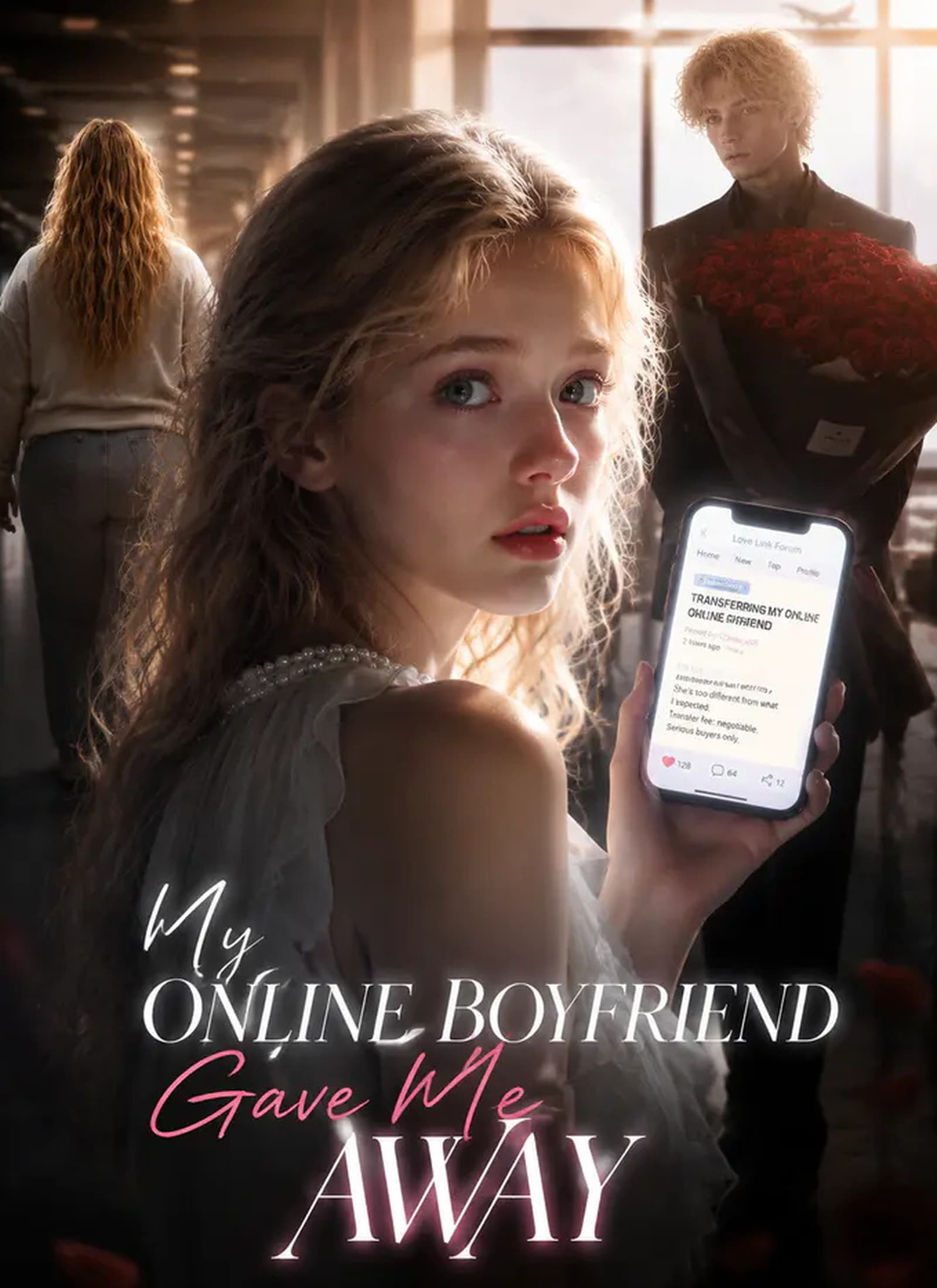 Official poster of My Online Boyfriend Gave Me Away, as shown on StoryReel