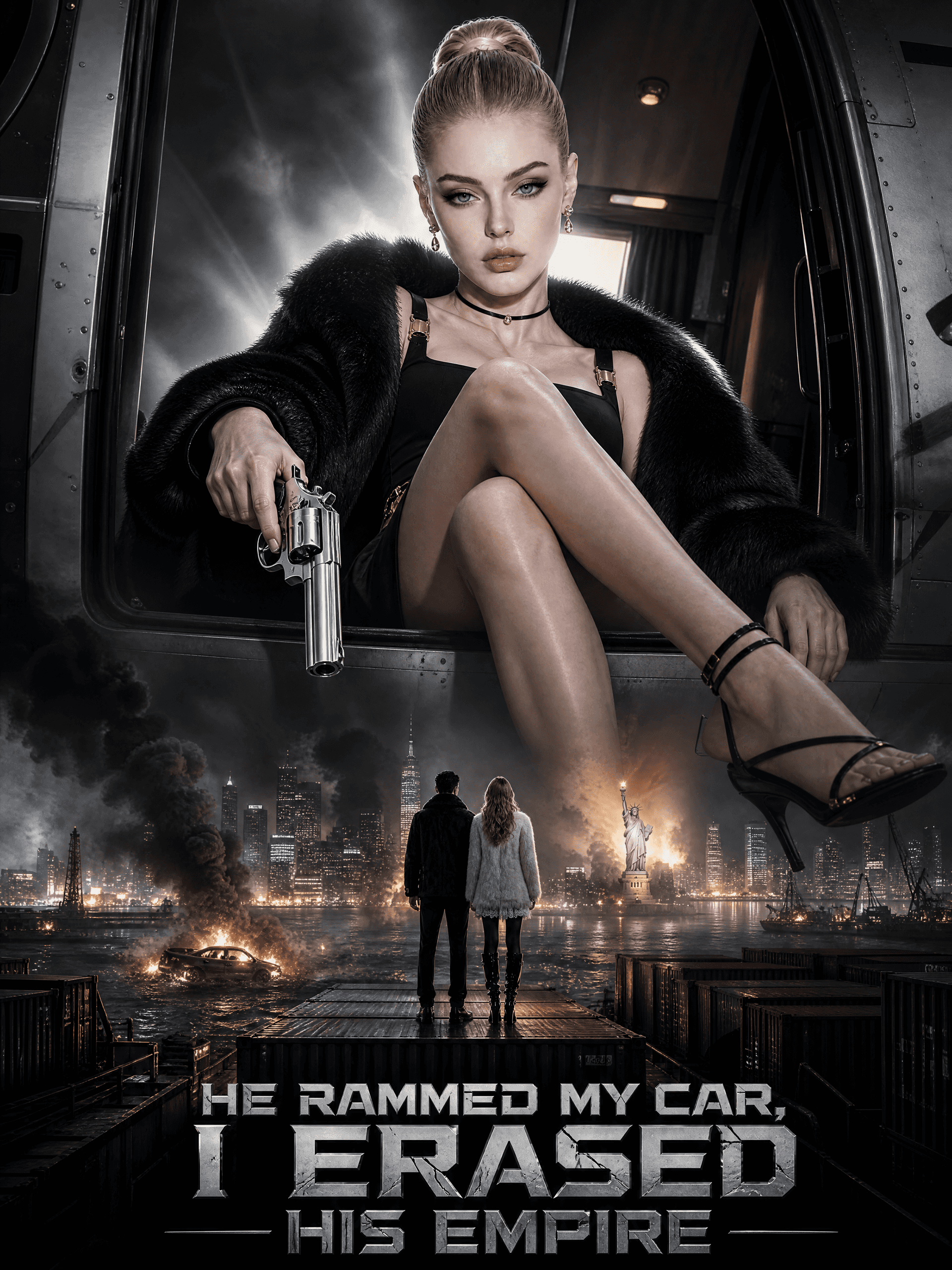 Poster of He Rammed My Car, I Erased His Empire