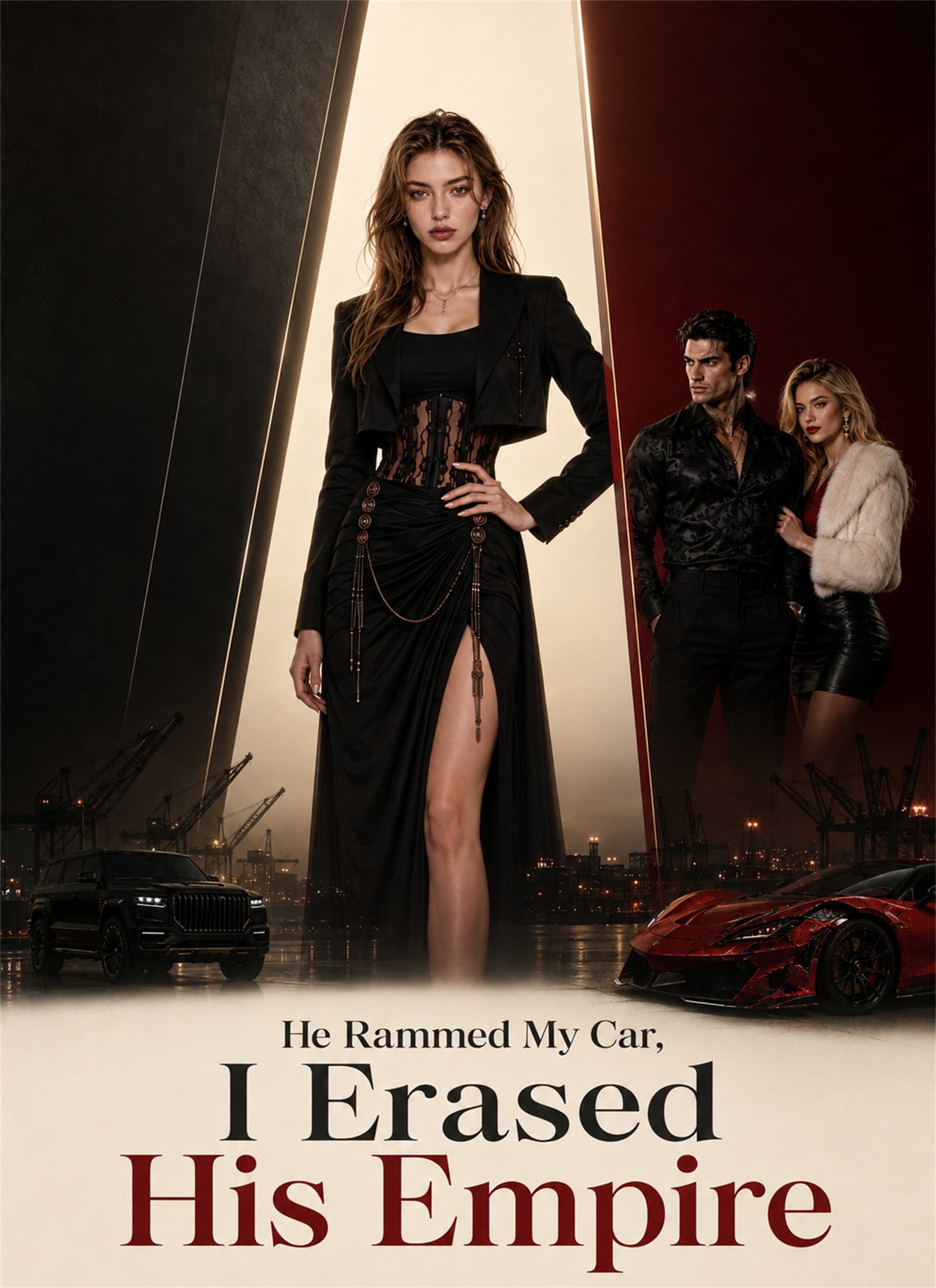 Official poster of He Rammed My Car, I Erased His Empire, as shown on StoryReel