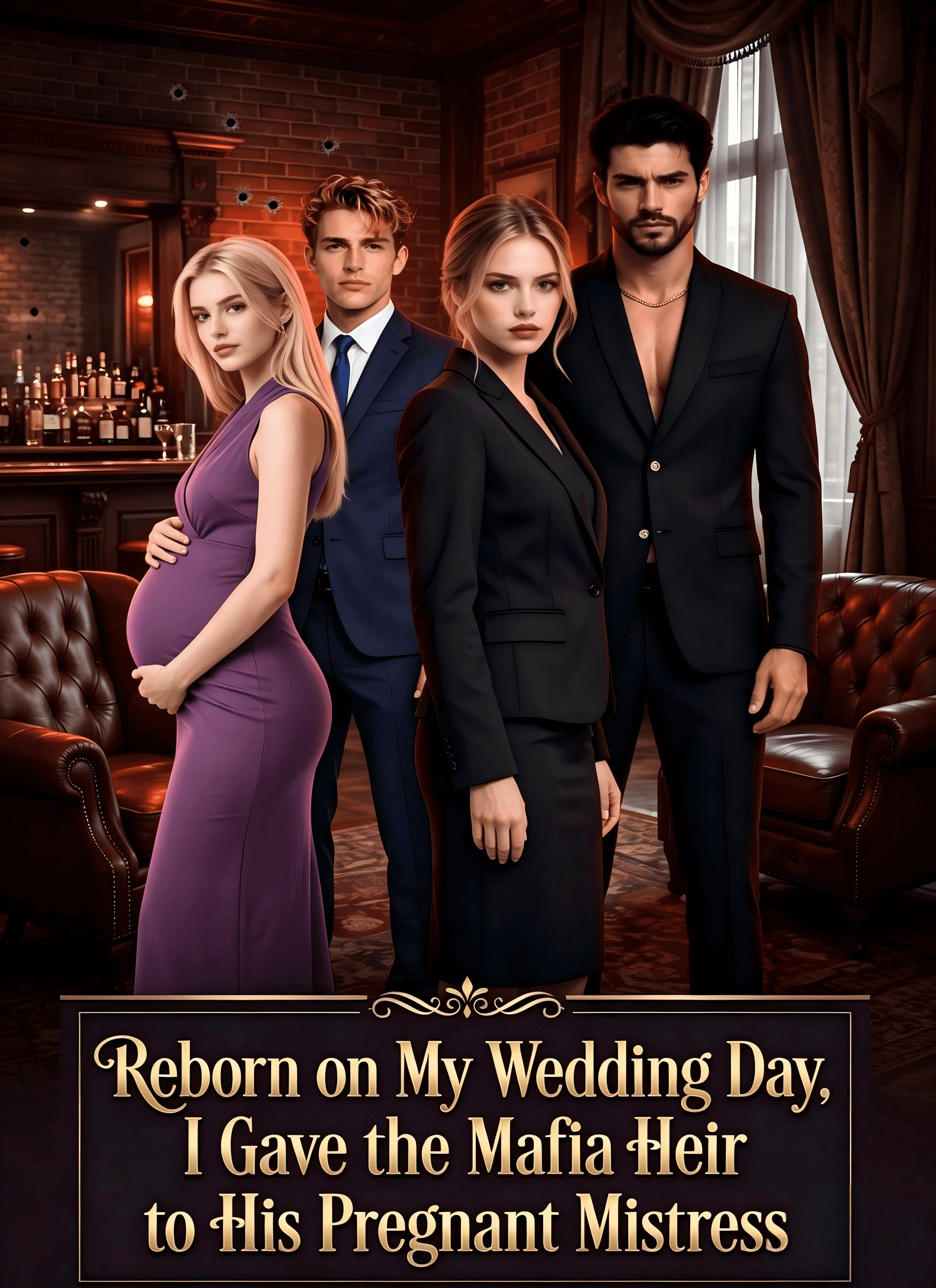 Poster of Reborn on My Wedding Day, I Gave the Mafia Heir to His Pregnant Mistress