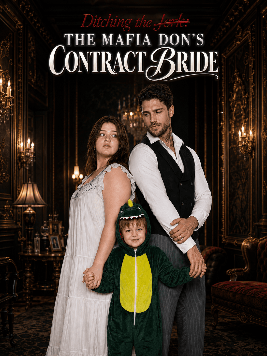 Official poster of Ditching the Jerk: The Mafia Don's Contract Bride, as shown on StoryReel