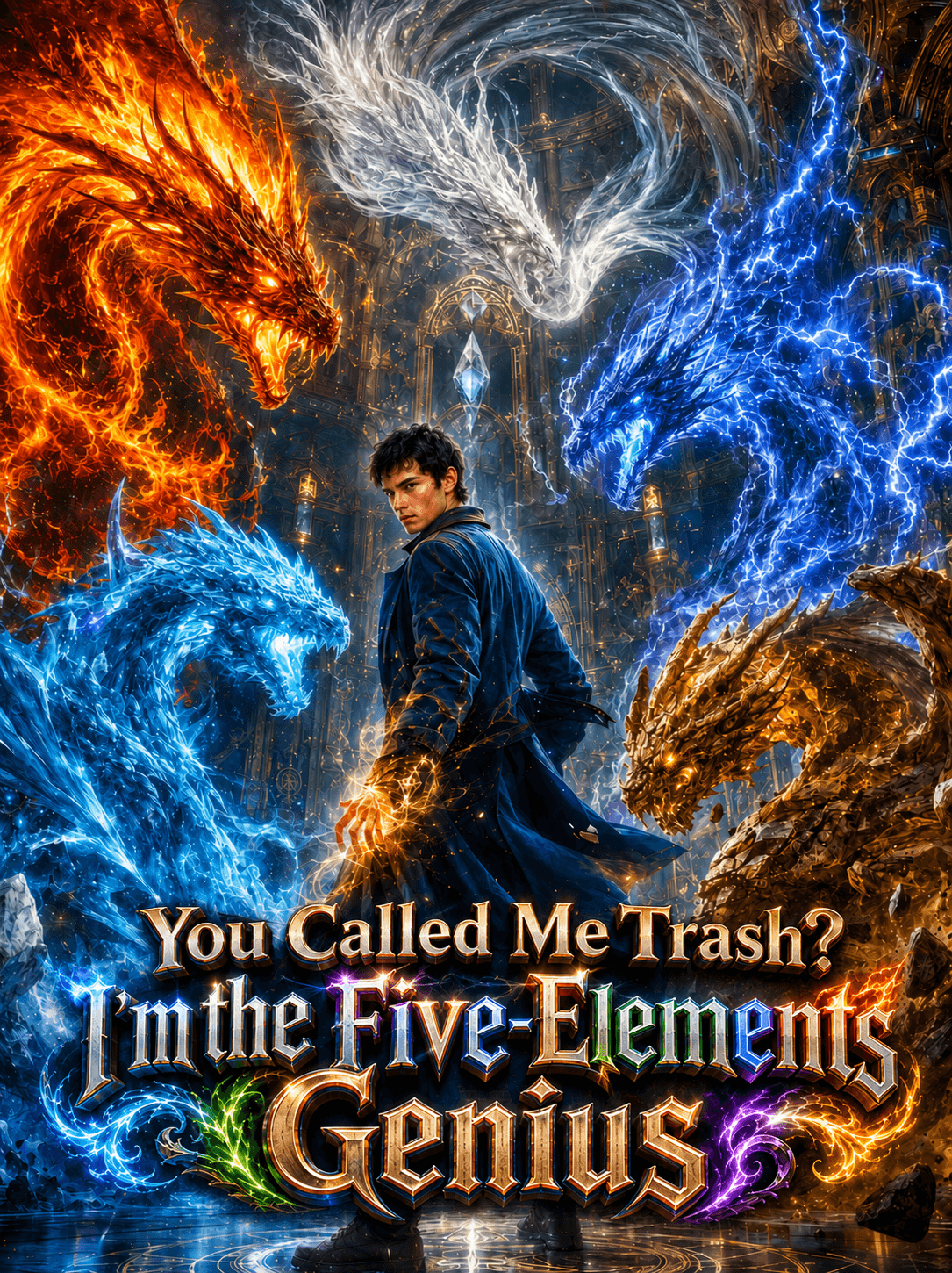 Poster of You Called Me Trash? I'm the Five-Elements Genius!