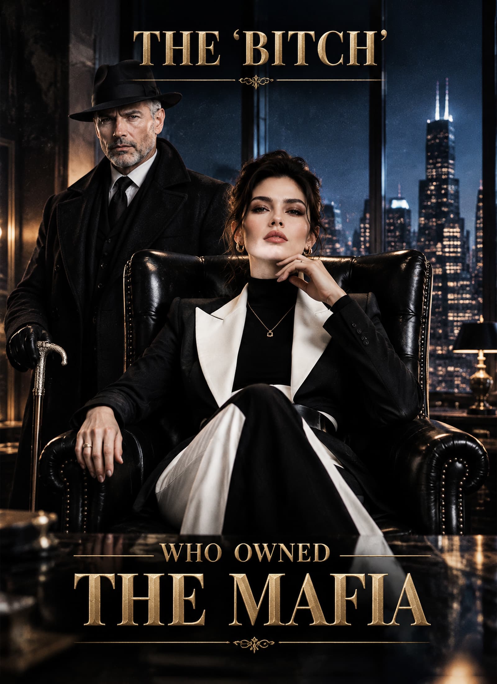 Official poster of THE QUEEN WHO OWNED THE MAFIA, as shown on StoryReel
