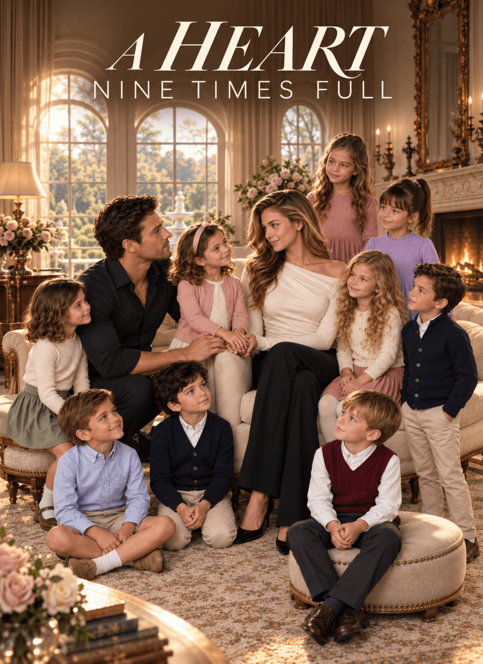 Official poster of A Heart Nine Times Full, as shown on StoryReel