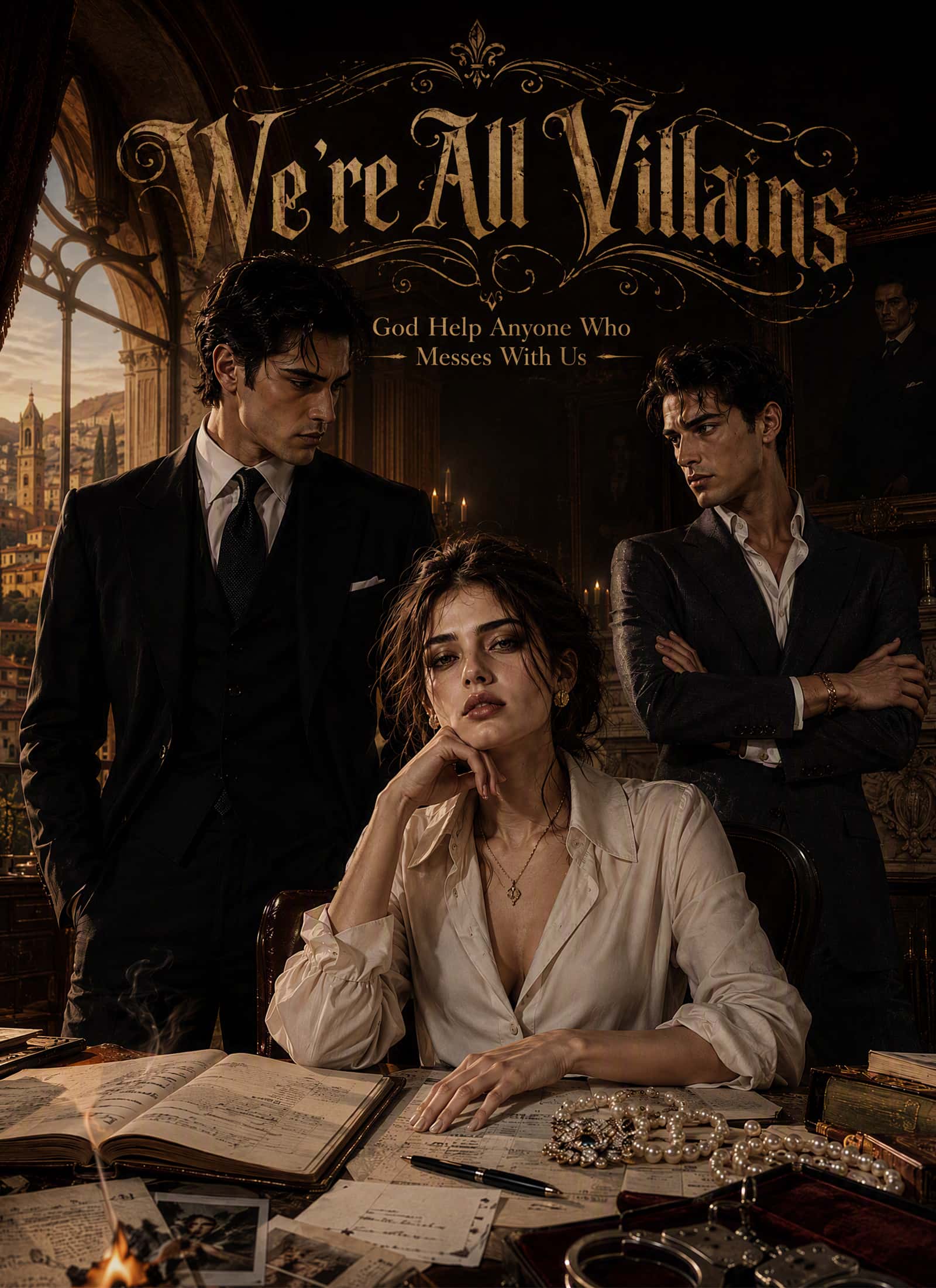 Poster of We're All Villains- God Help Anyone Who Messes With Us