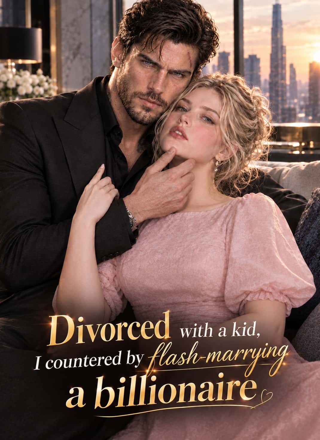 Poster of Divorced with a kid, I countered by flash-marrying a billionaire.