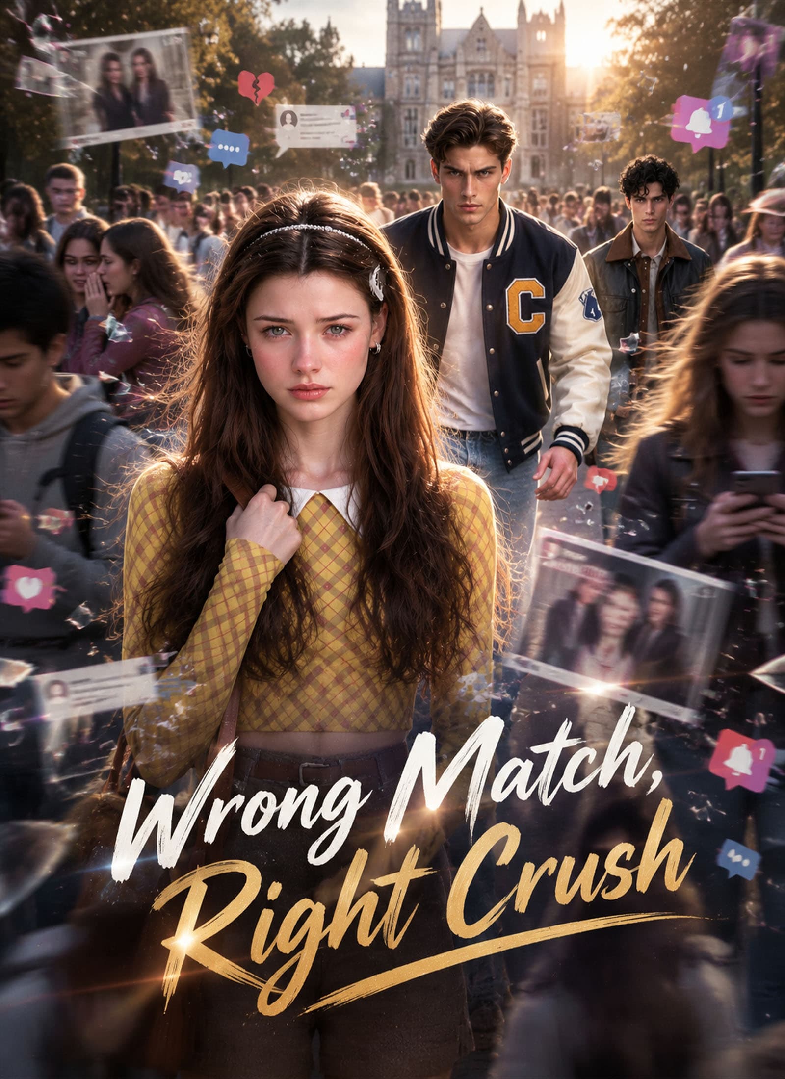 Official poster of Wrong Match, Right Crush, as shown on StoryReel