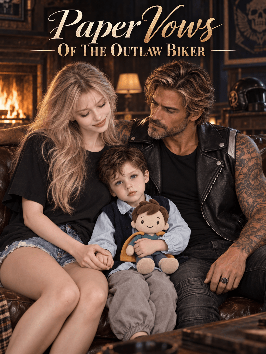 Official poster of Paper Vows Of The Outlaw Biker, as shown on StoryReel
