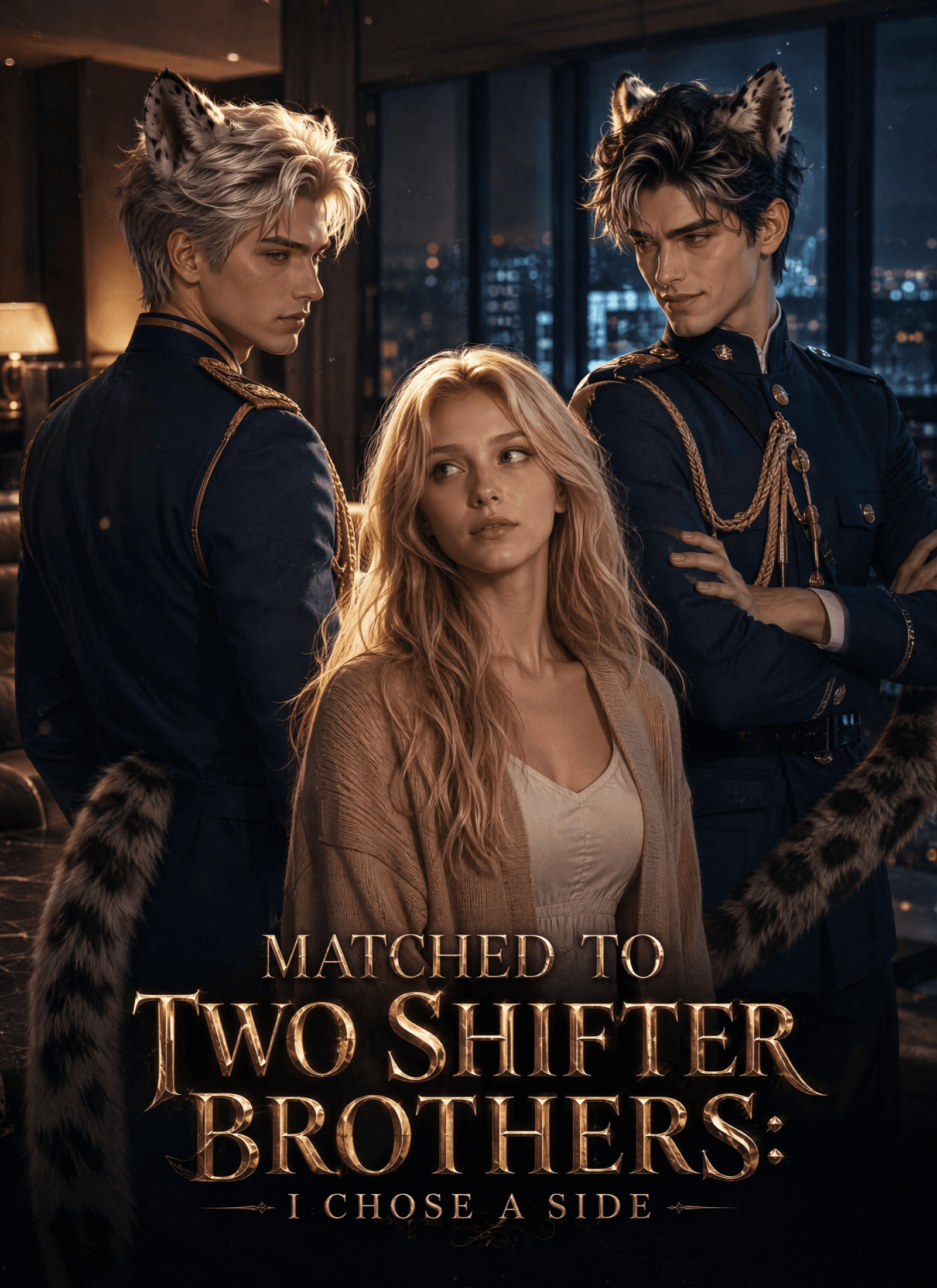 Official poster of Matched to Two Shifter Brothers: I Chose a Side, as shown on StoryReel