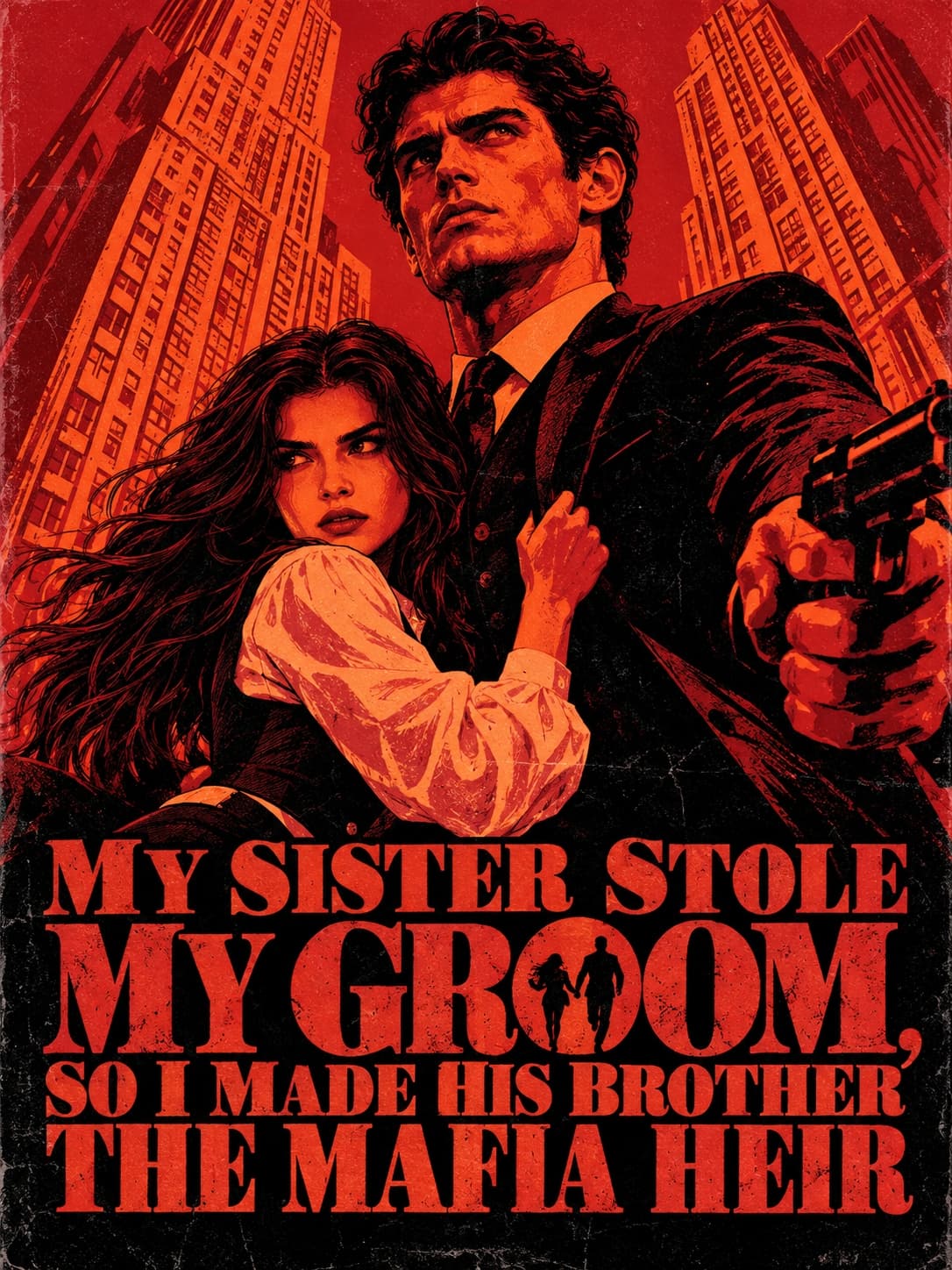 Official poster of My Sister Stole My Groom, So I Made HisBrother the Mafia Heir, as shown on StoryReel