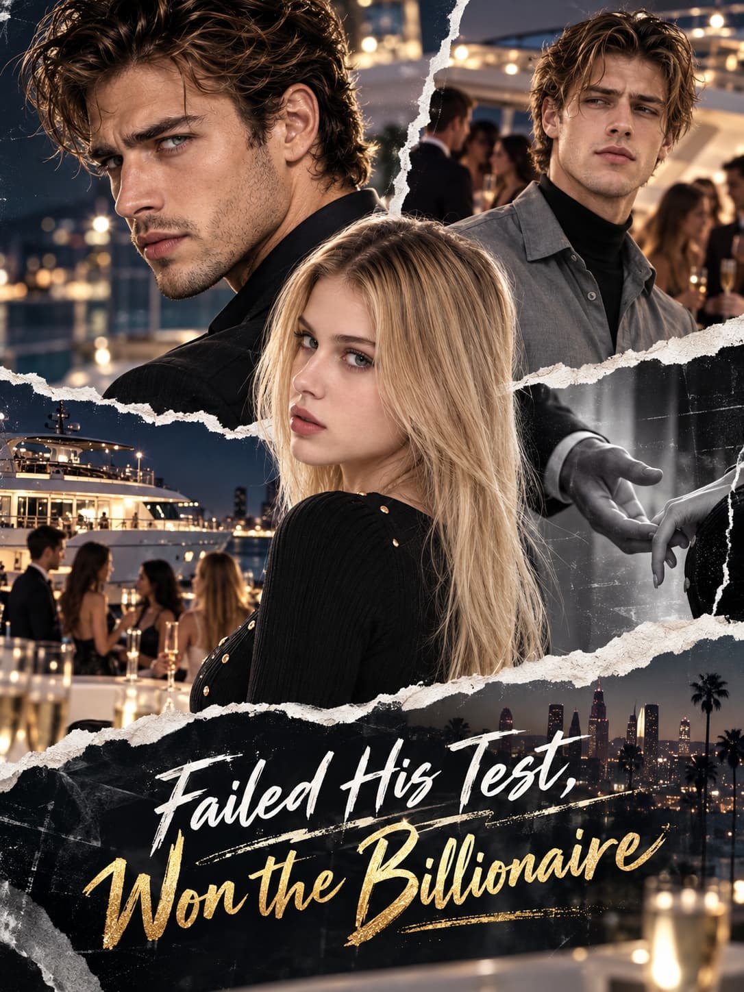 Official poster of Failed His Test, Won the Billionaire, as shown on StoryReel