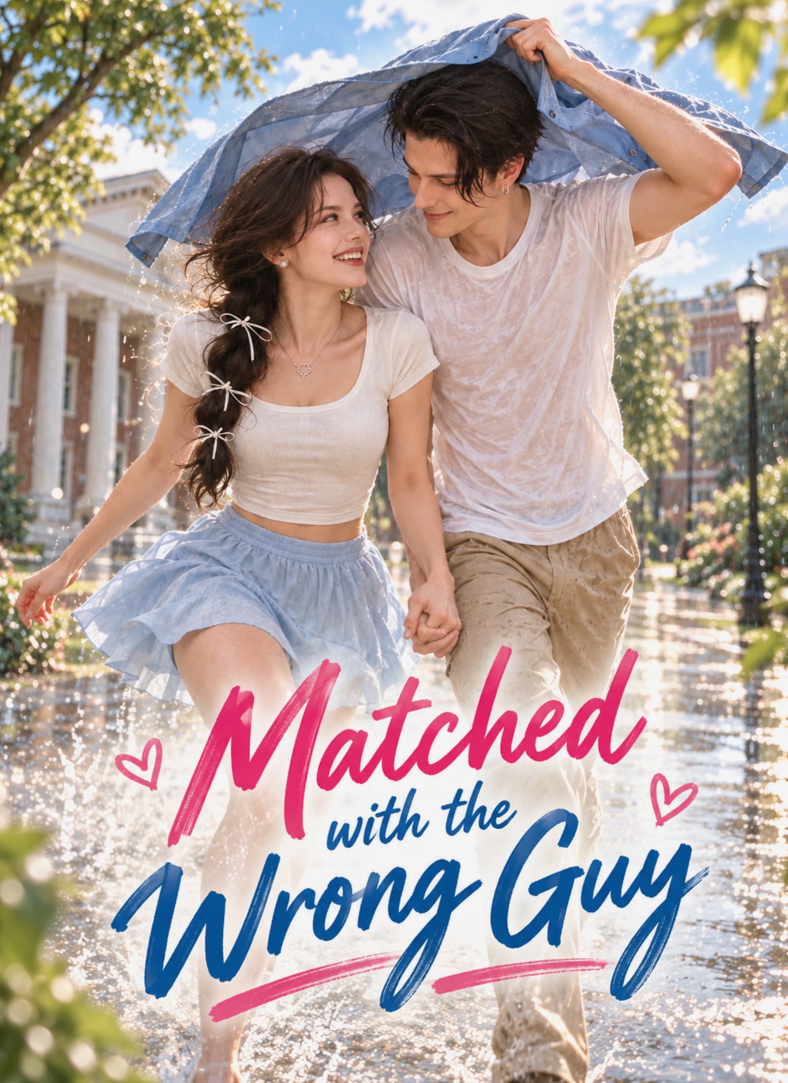 Official poster of Matched with the Wrong Guy, as shown on StoryReel