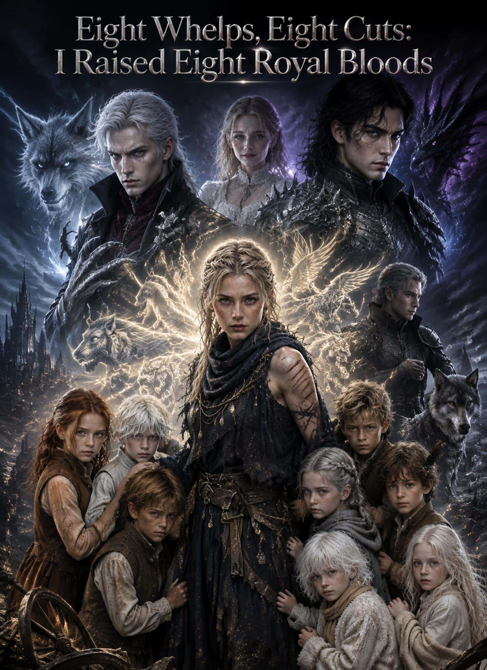 Poster of Eight Whelps, Eight Cuts: I Raised Eight Royal Bloods