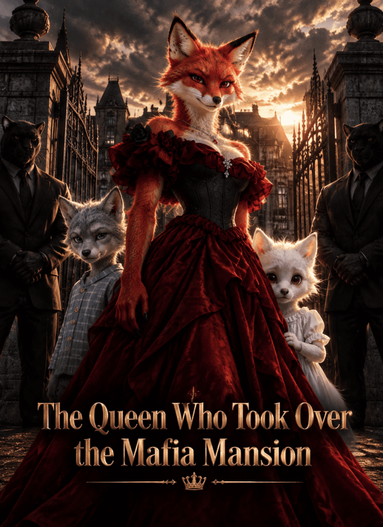 Poster of The Queen Who Took Over the Mafia Mansion