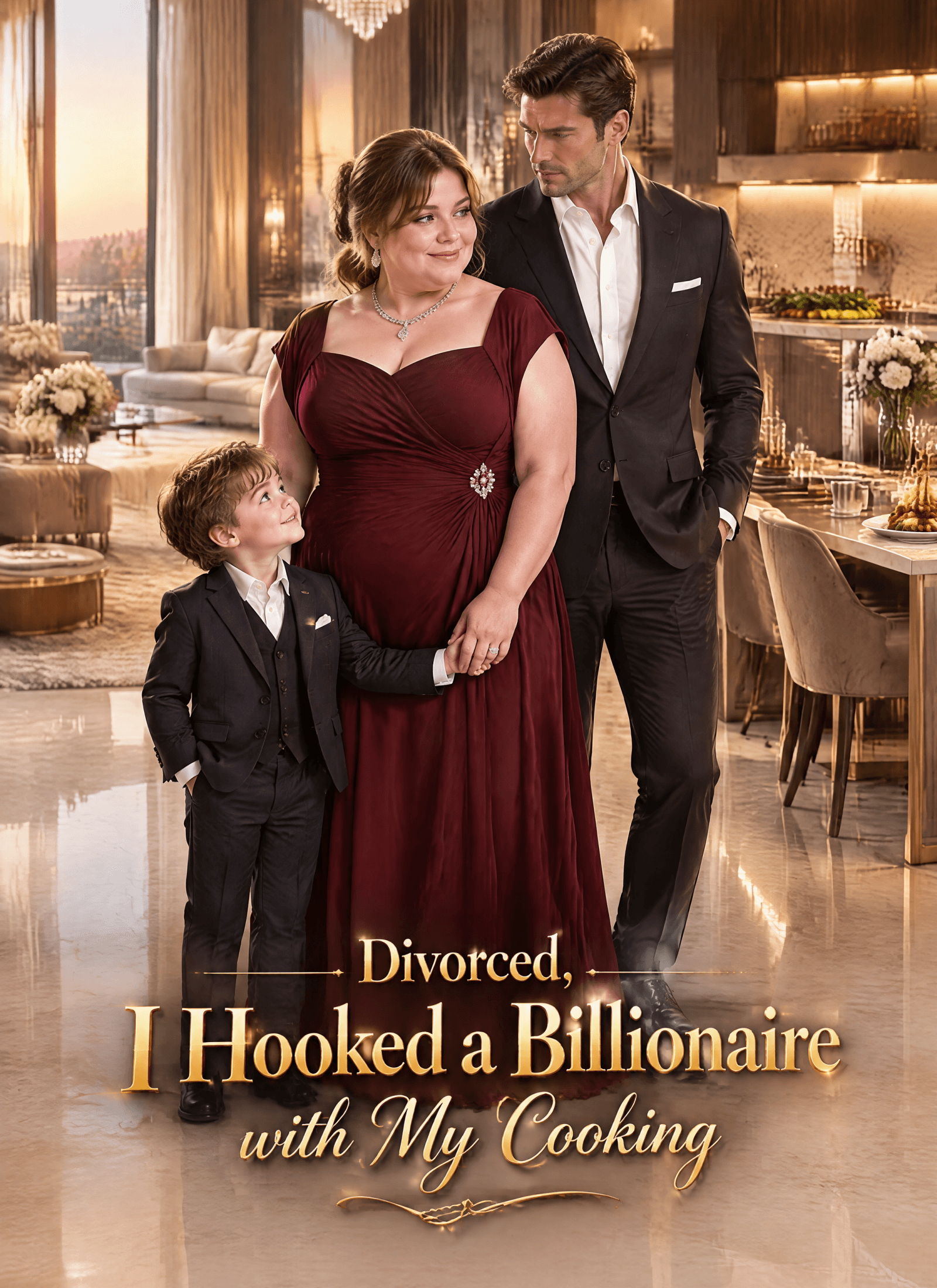 Official poster of Divorced, I Hooked a Billionaire with My Cooking, as shown on StoryReel