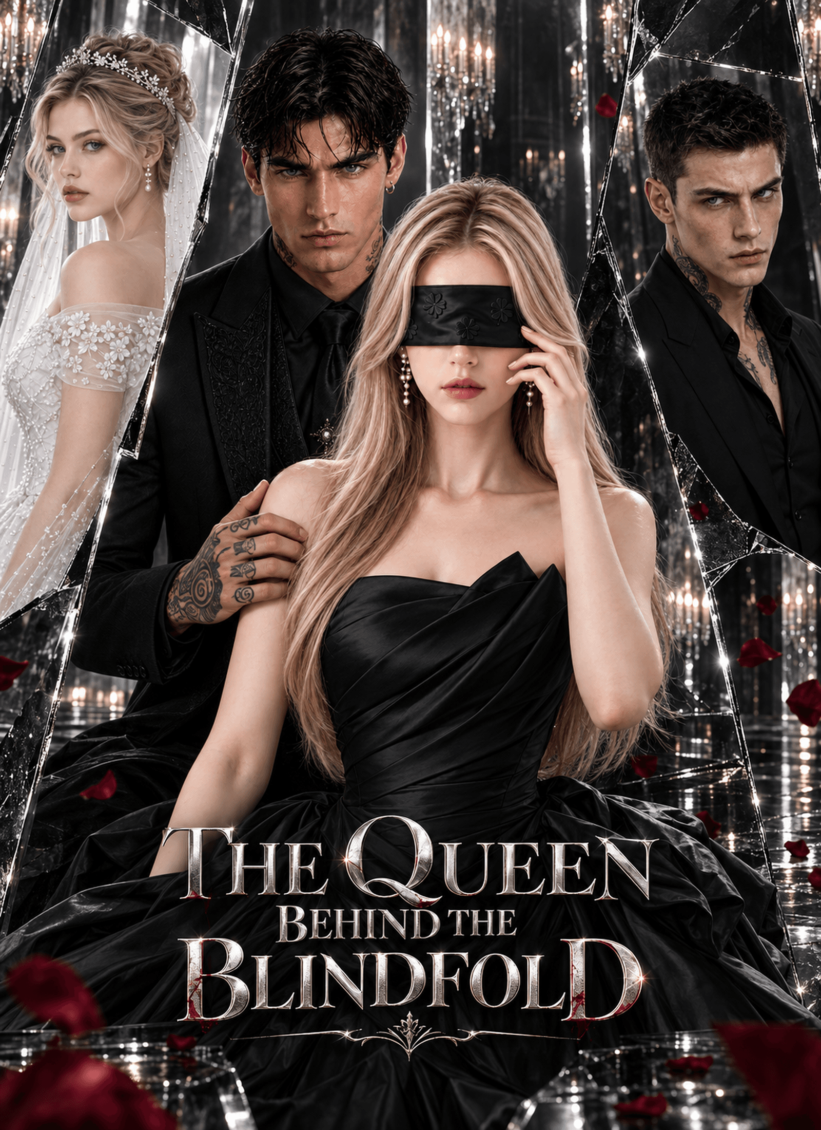 Official poster of The Queen Behind the Blindfold, as shown on StoryReel