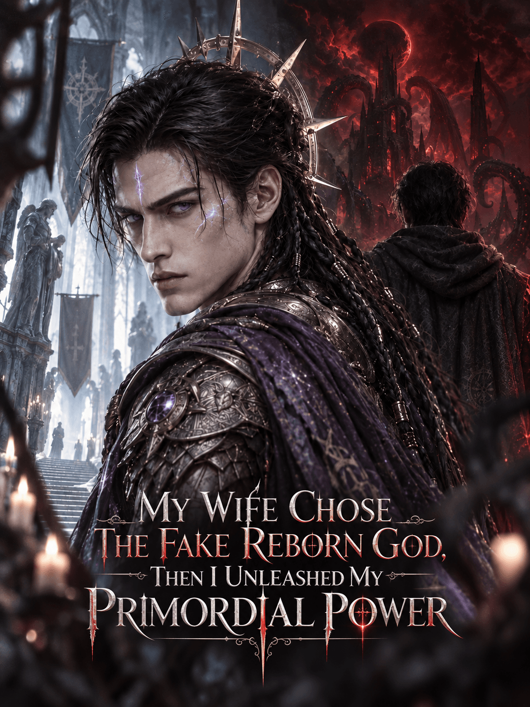 Official poster of My Wife Chose The Fake Reborn God,Then I Unleashed My Primordial Power, as shown on StoryReel