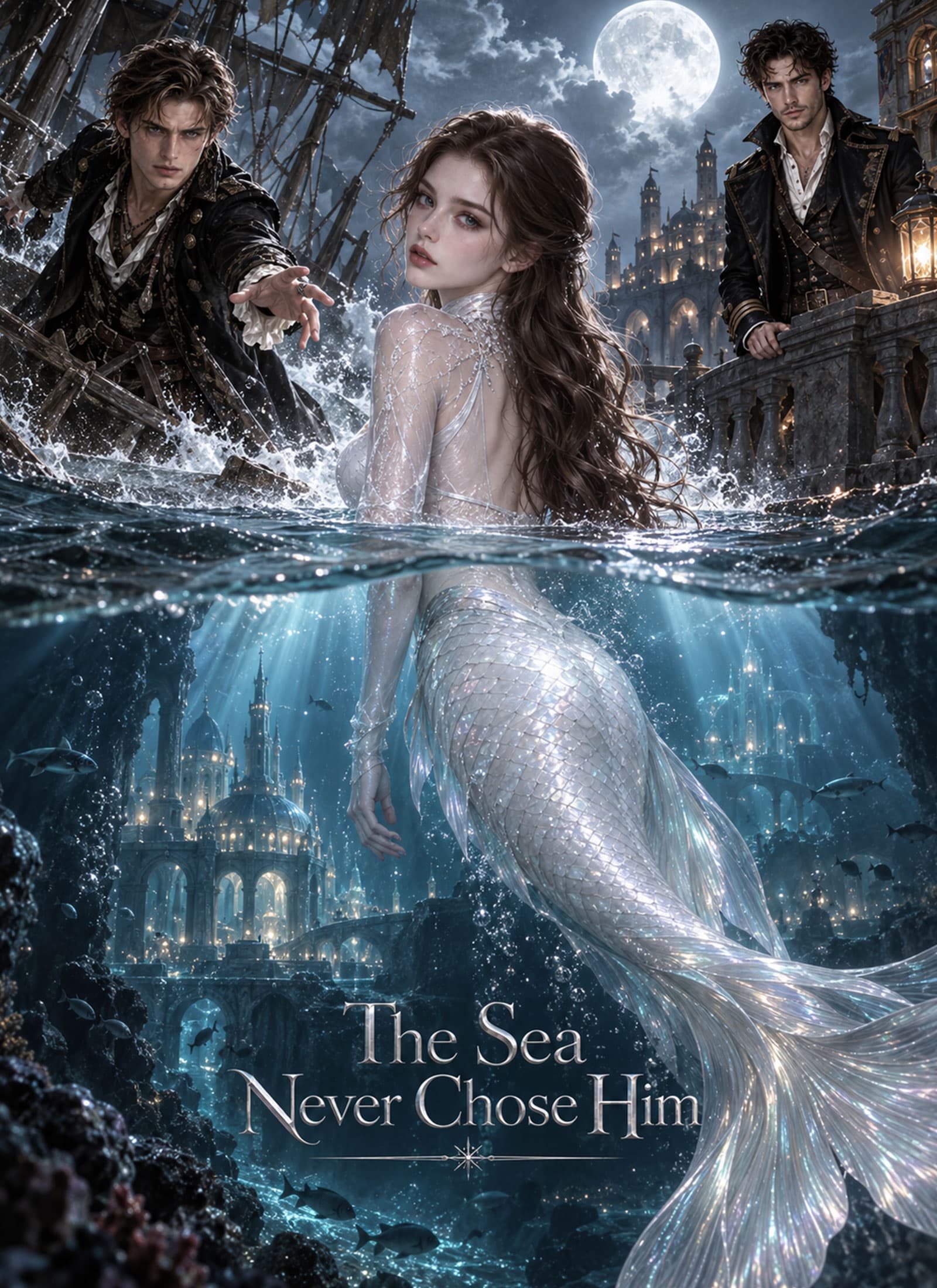 Official poster of The Sea Never Chose Him, as shown on StoryReel