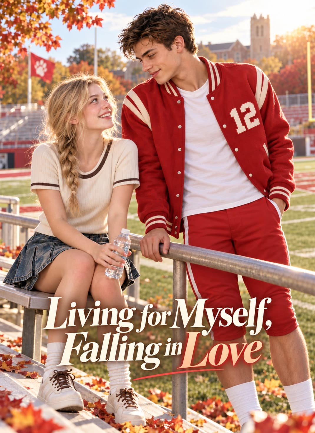 Official poster of Living for Myself, Falling in Love, as shown on StoryReel
