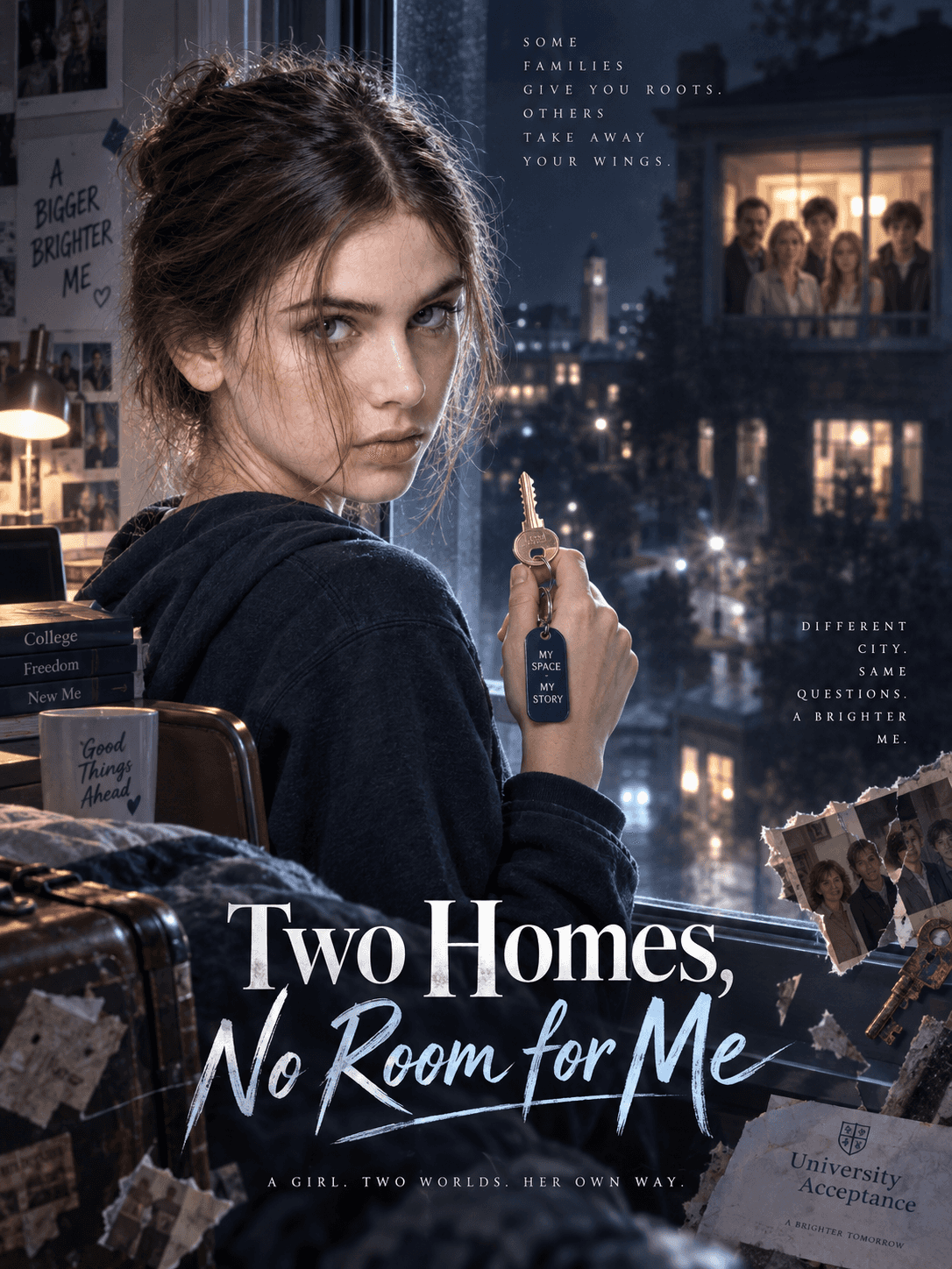 Poster of Two Homes, No Room for Me