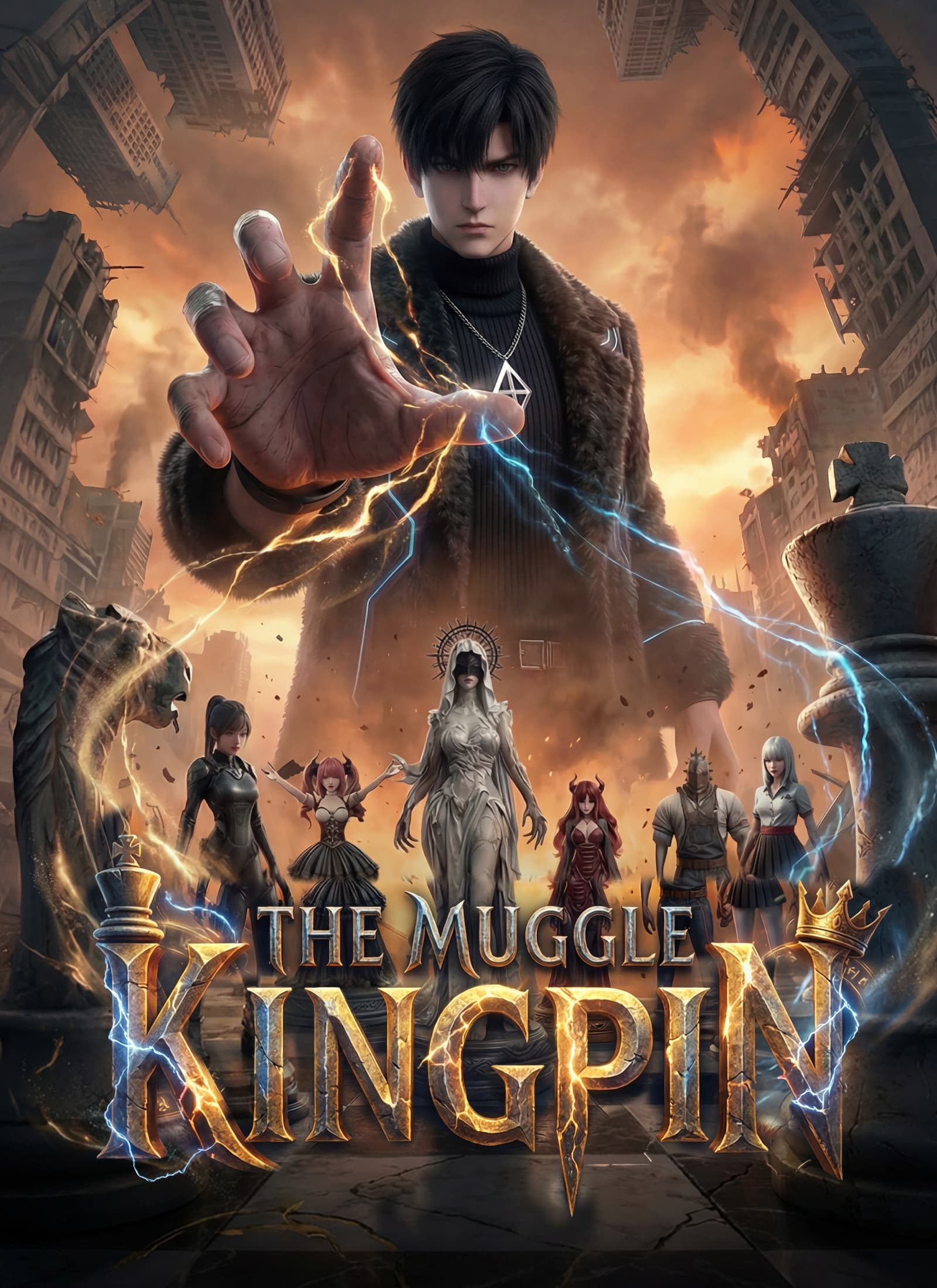 Official poster of The Muggle Kingpin, as shown on ShortMax